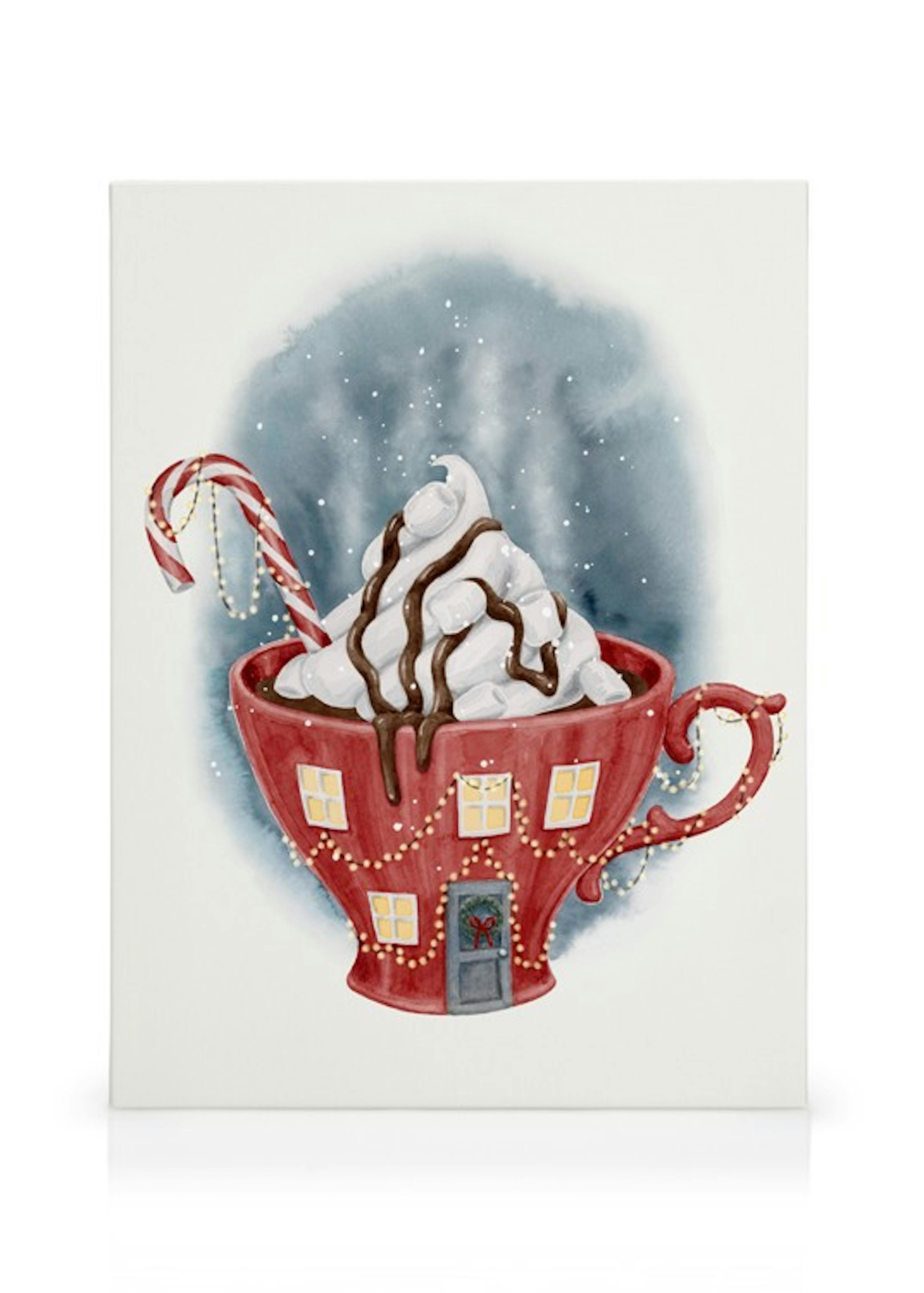 Wintery Cup Canvas thumbnail