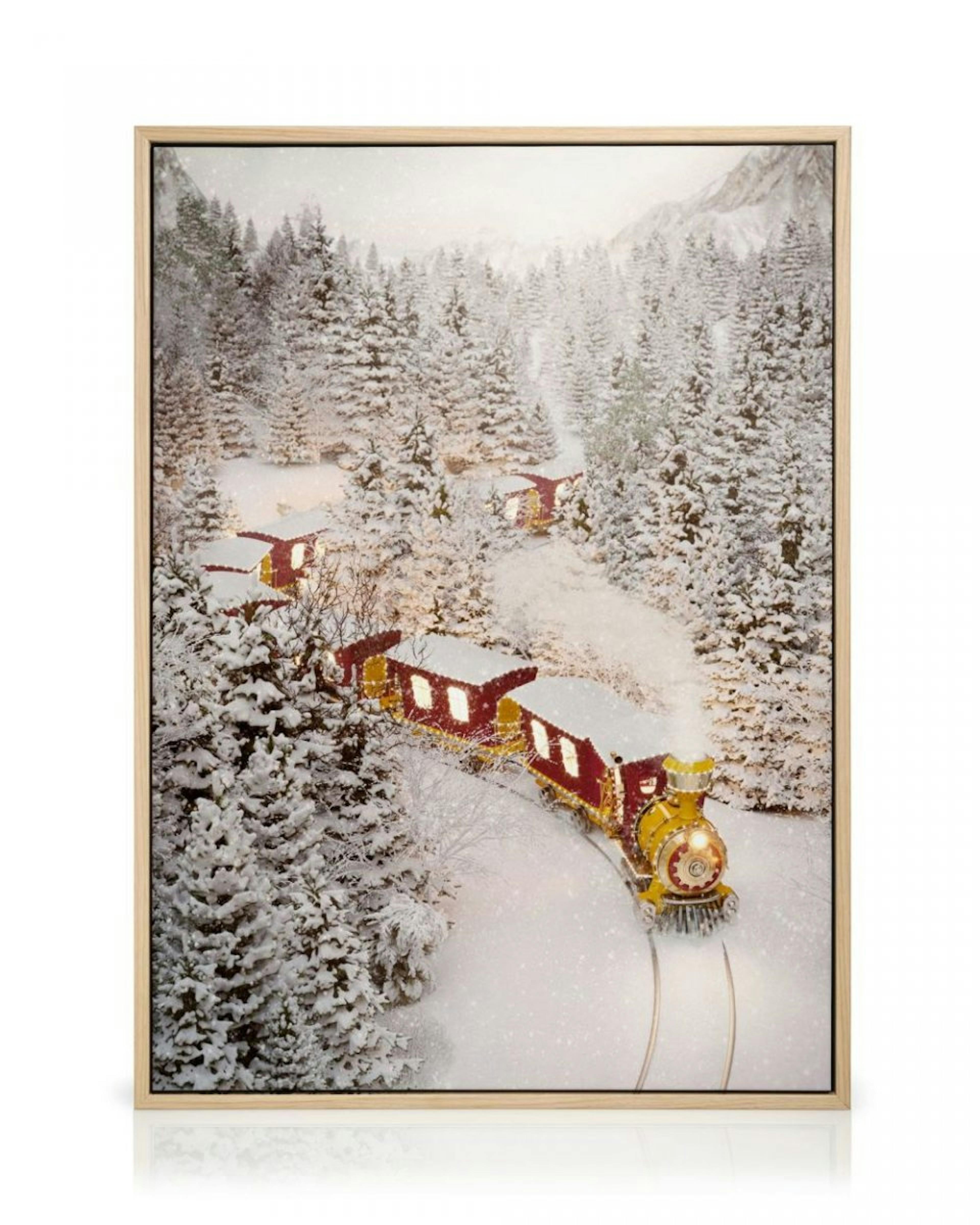Holiday Train Canvas print thumbnail