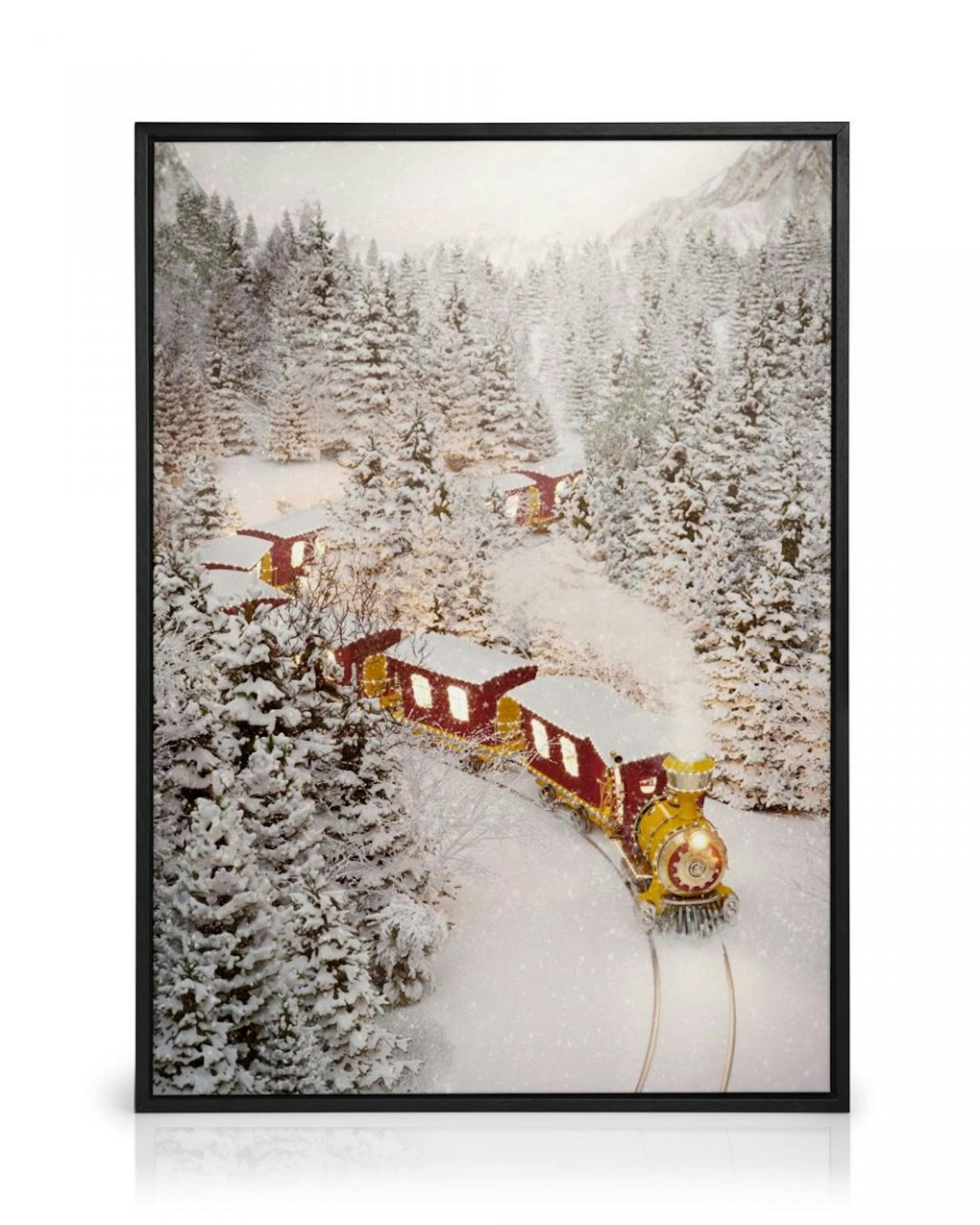 Holiday Train Canvas print thumbnail