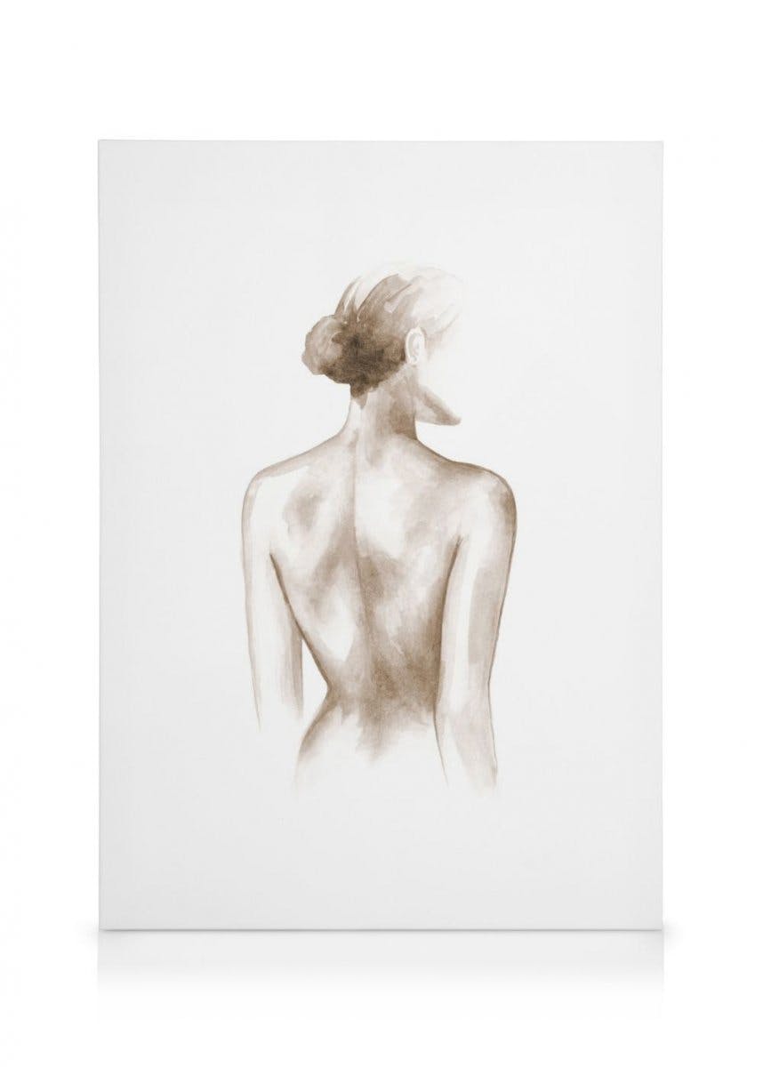 Canvas Prints - Beige Body Canvas print (30x40 cm) - Poster Store