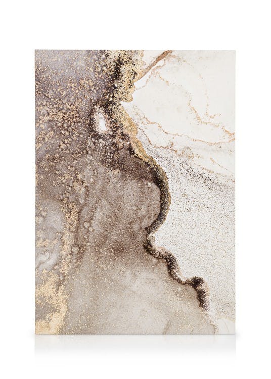 Obraz Abstract Beige Marble No1 (30x40 cm) - Poster Store