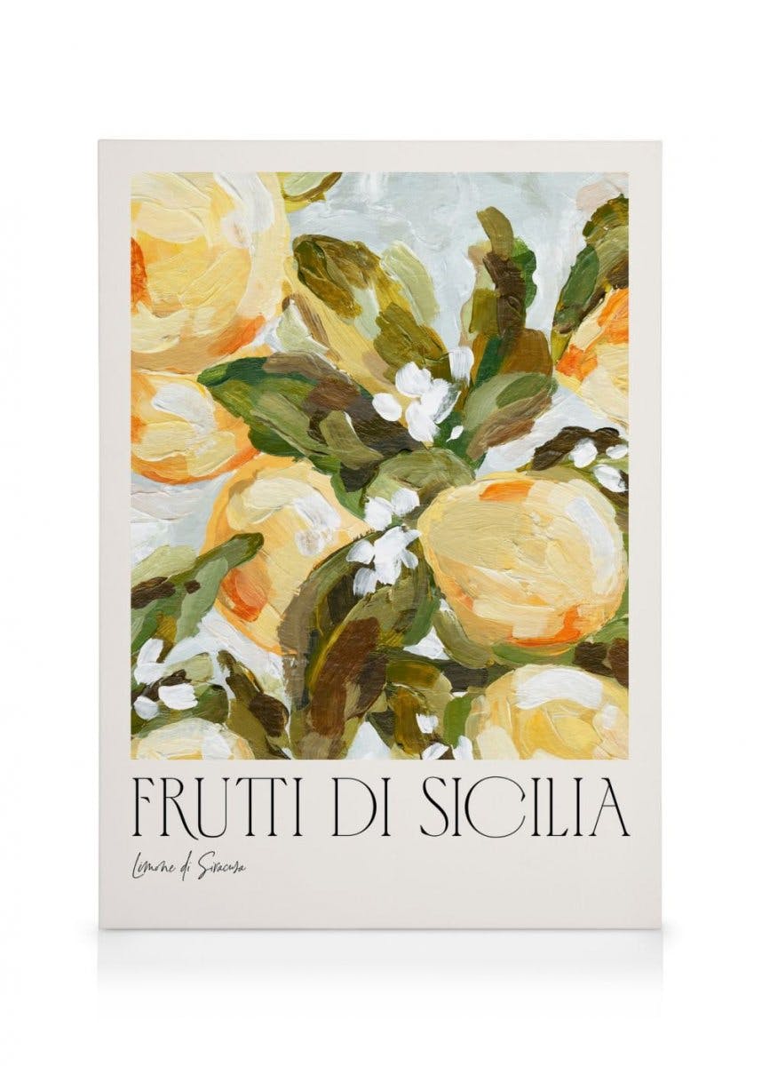 Frutti Di Sicilia No2 Lienzo (50x70 cm) - Poster Store