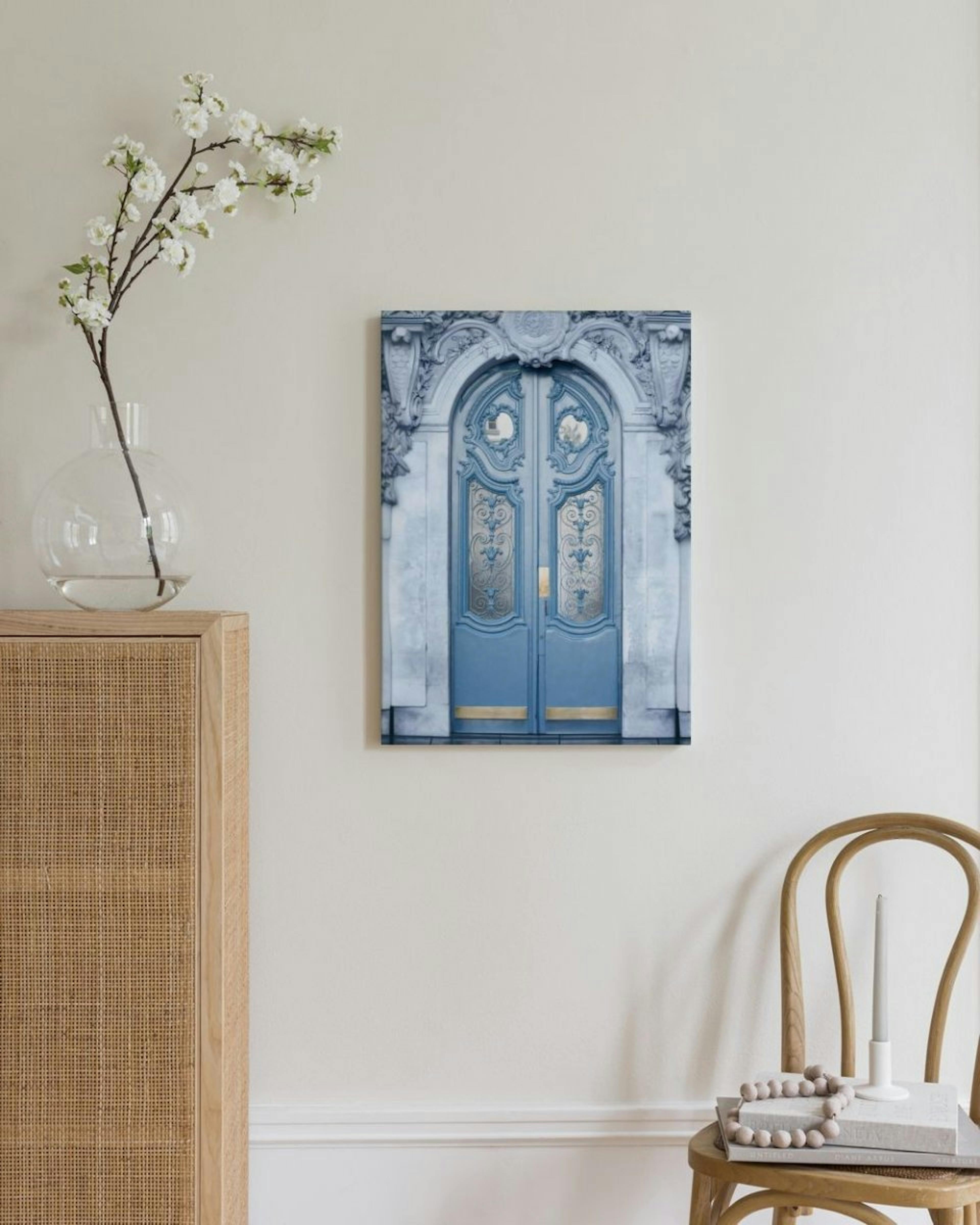 Blue Door Canvas Print thumbnail