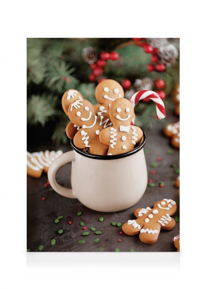 Canvas Prints - Gingerbread Cookies Canvas print (30x40 cm) - Poster Store