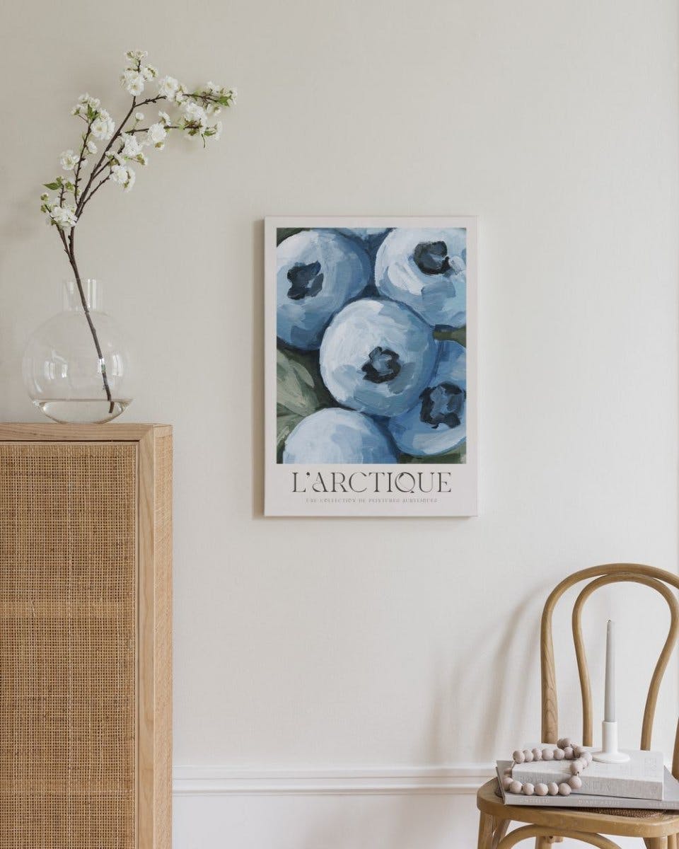 Canvas Prints - The Arctic No1 Canvas print (30x40 cm - Oak Frame) - Poster Store