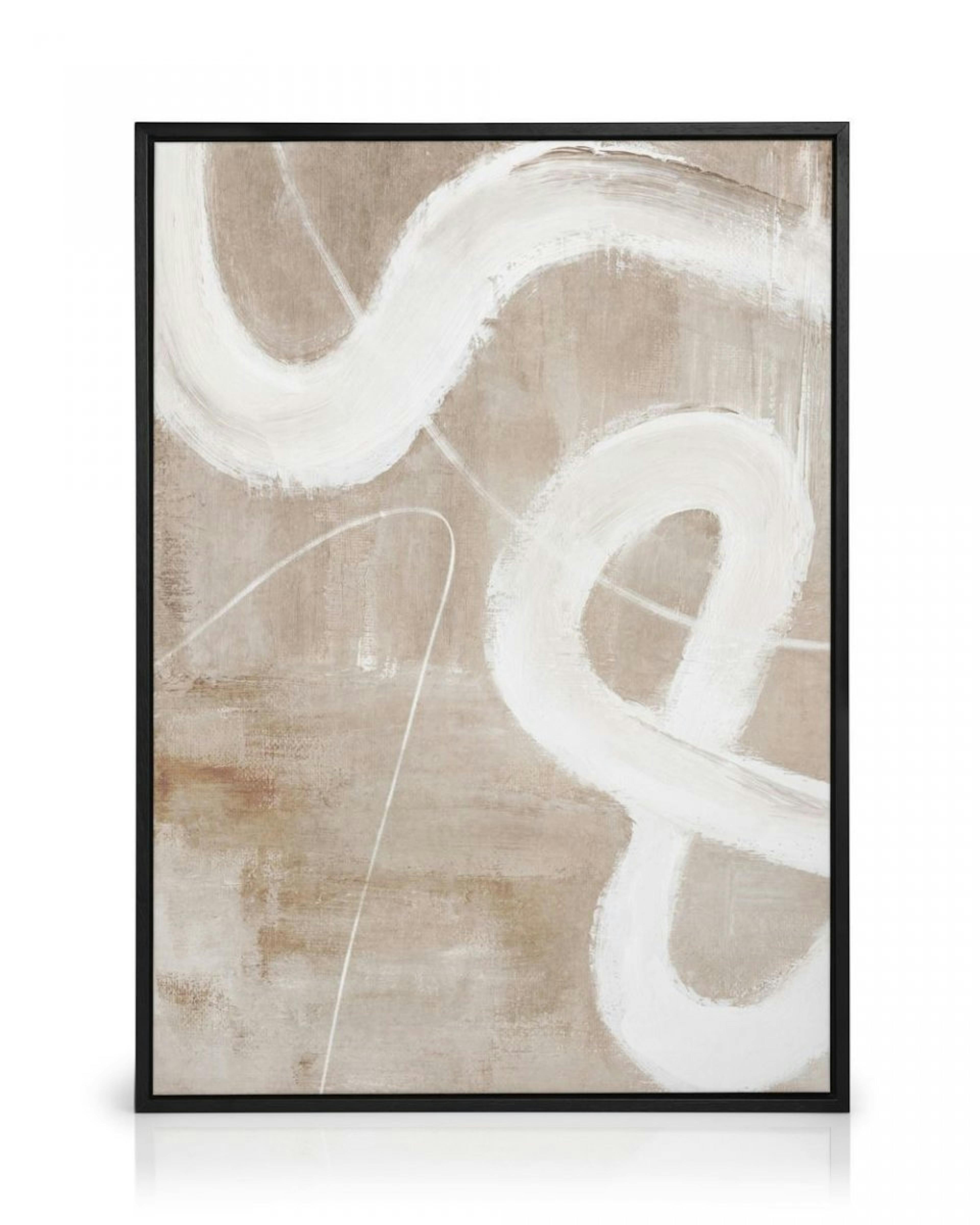 Abstract Beige No1 Lienzo thumbnail
