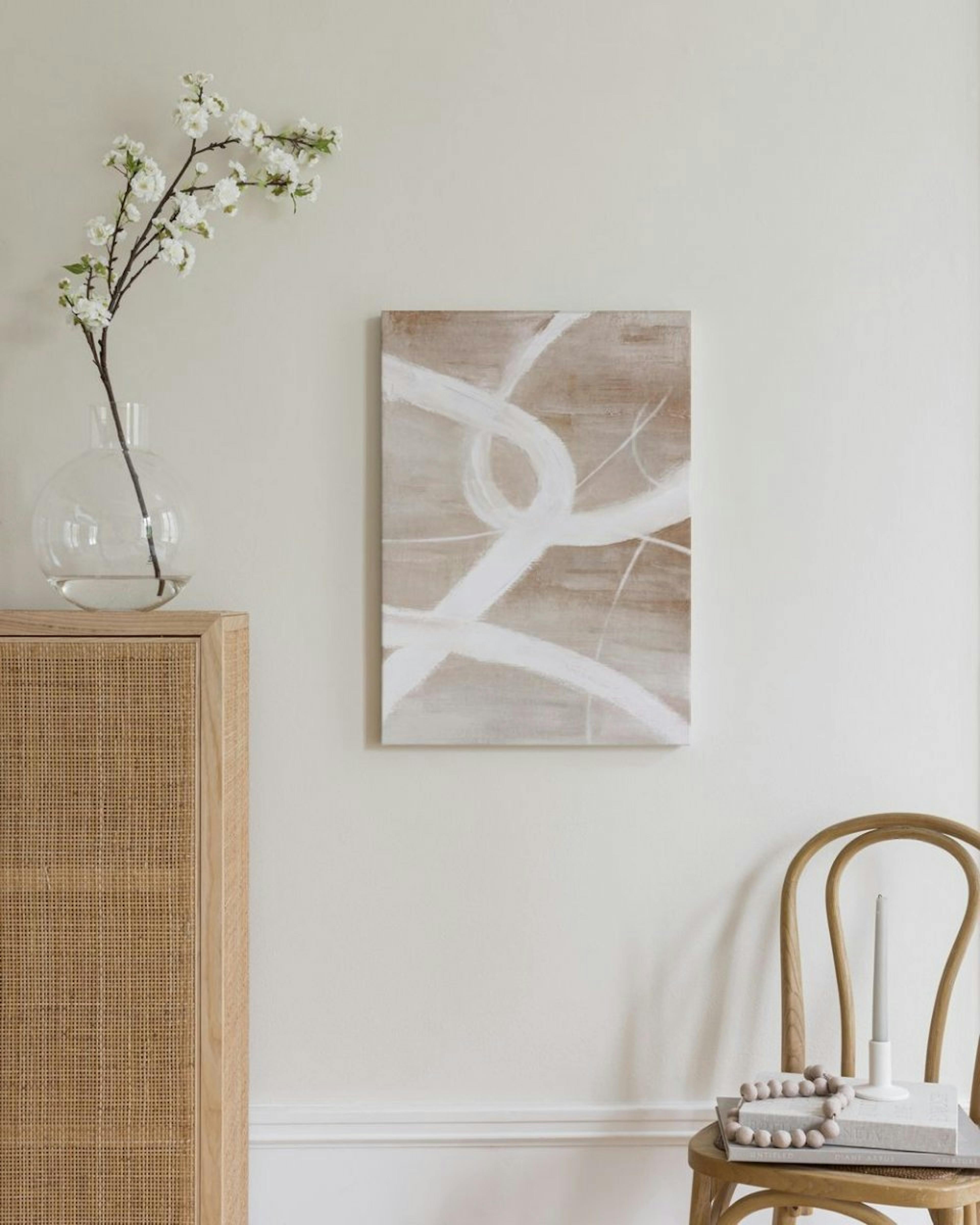 Abstract Beige No2 Canvas thumbnail