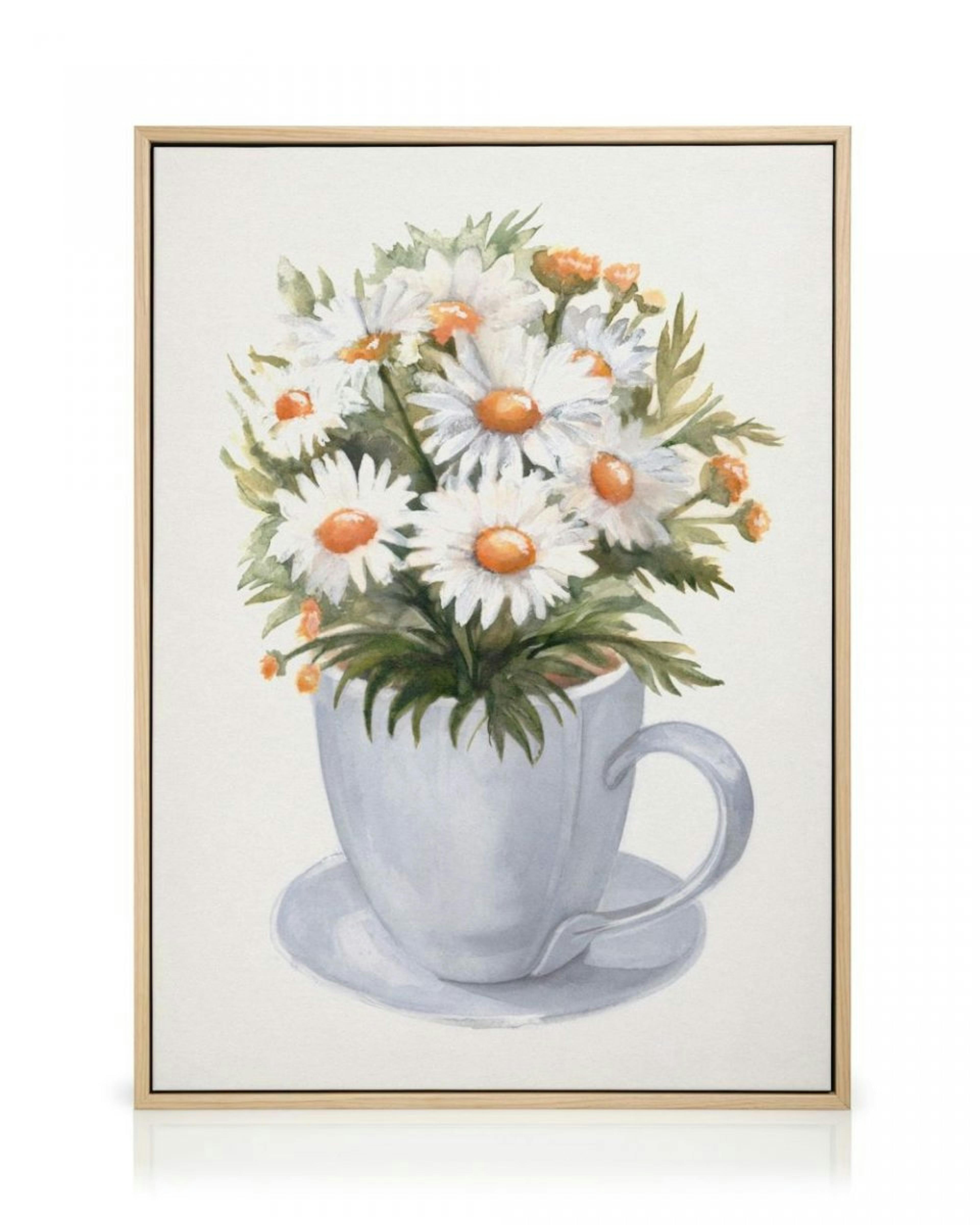 Cup of Daisies Lienzo thumbnail