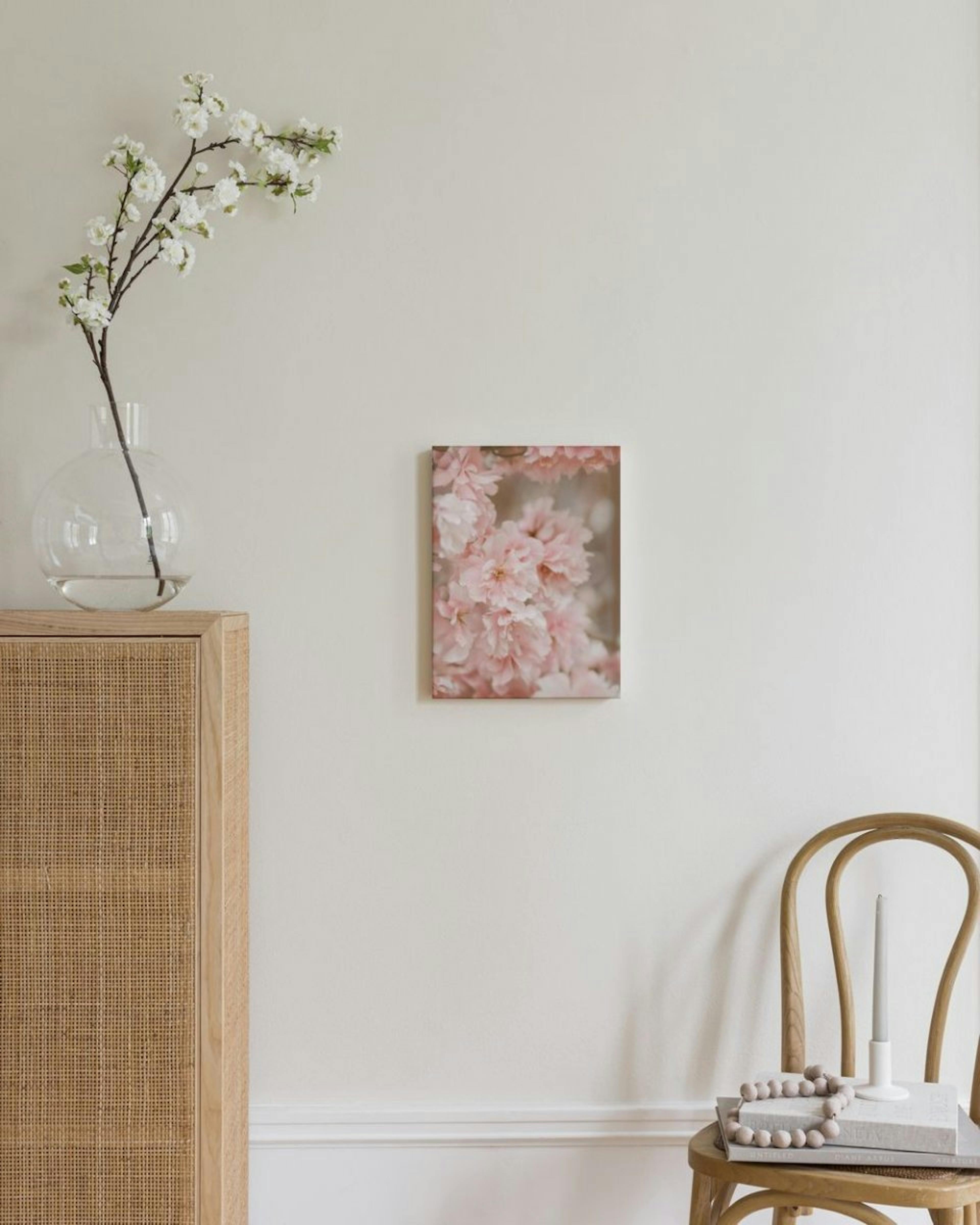 Pink Cherry Blossom Canvas print thumbnail