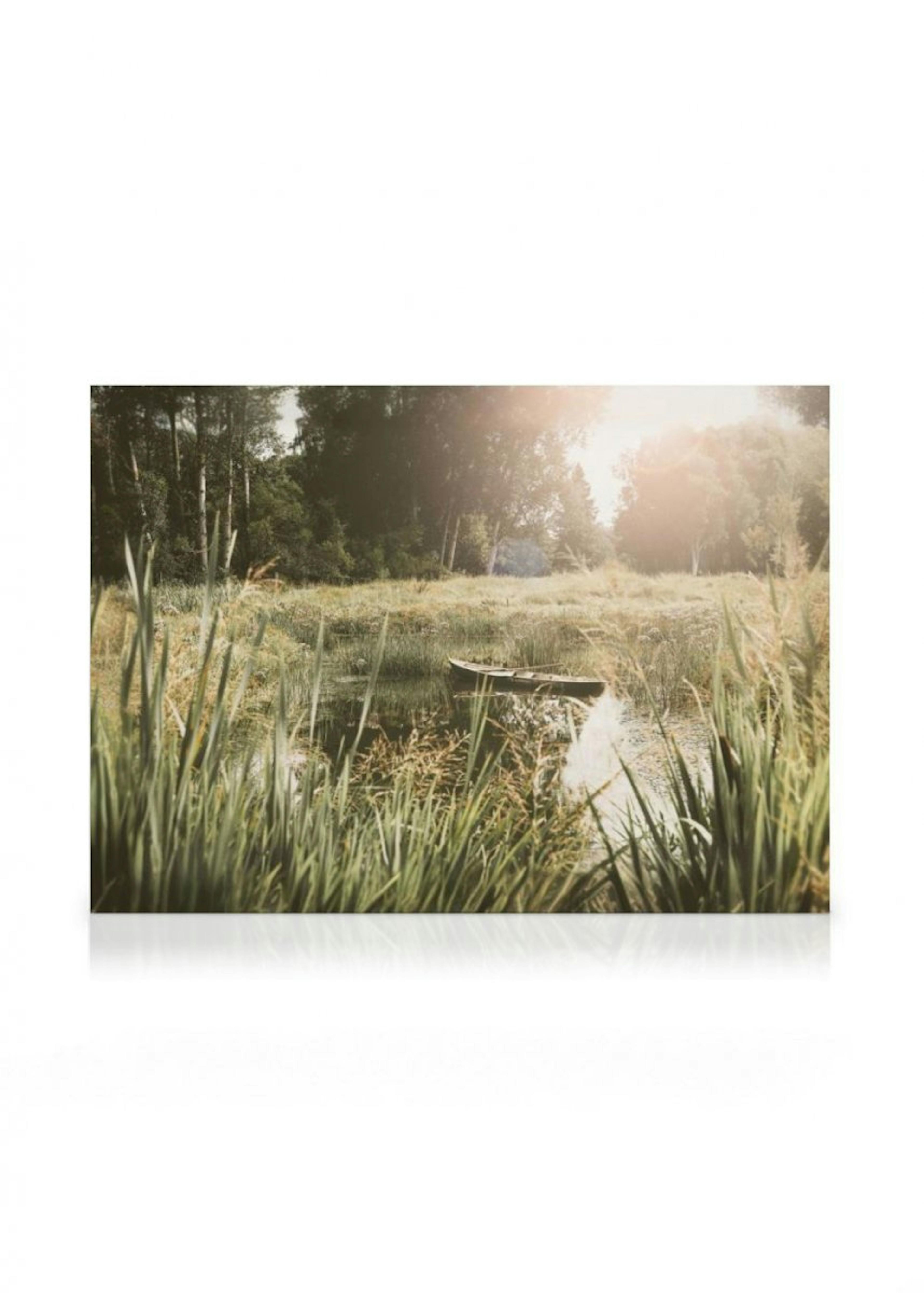 Calm Days by the Lake Canvas Print thumbnail