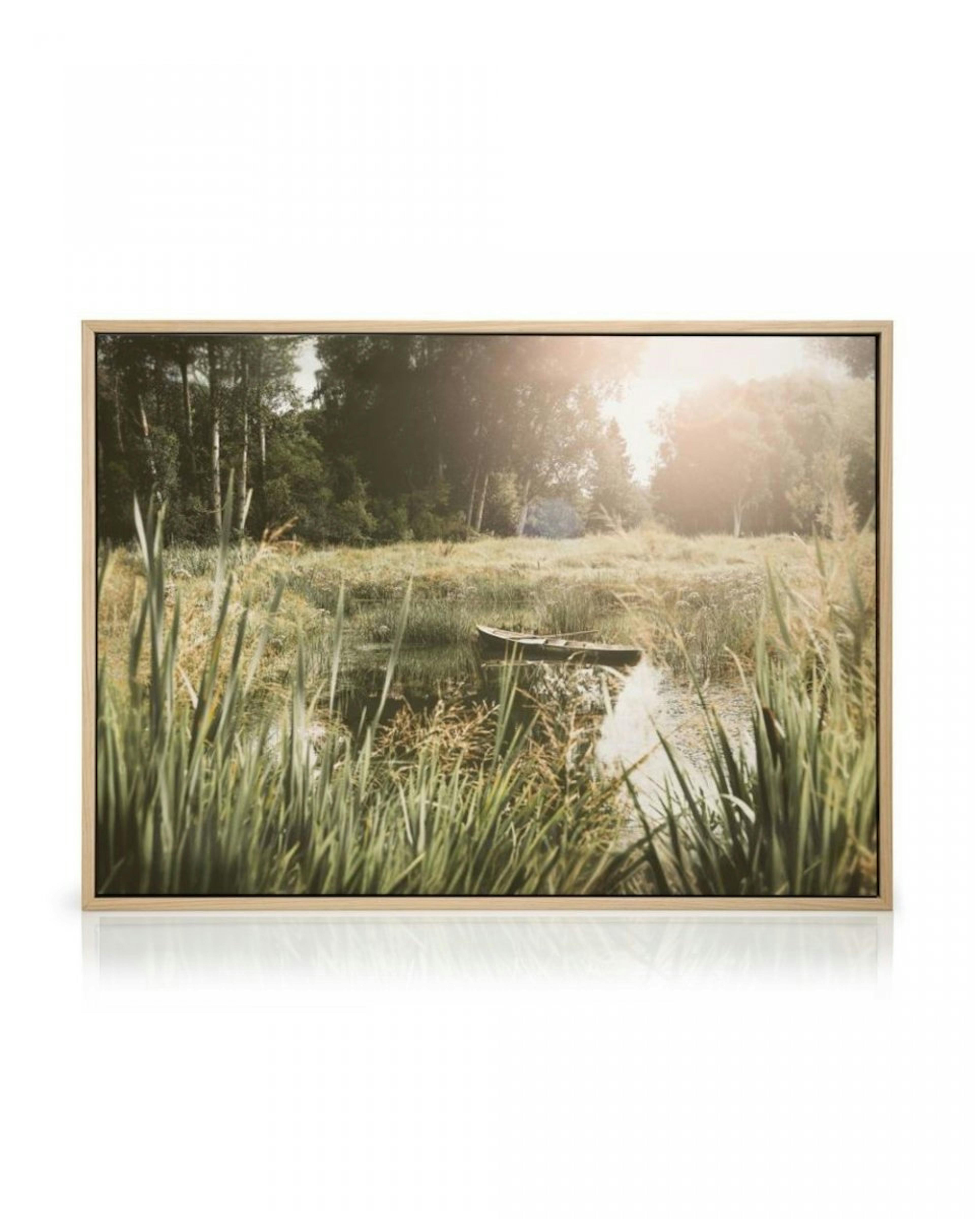 Calm Days by the Lake Canvas print thumbnail