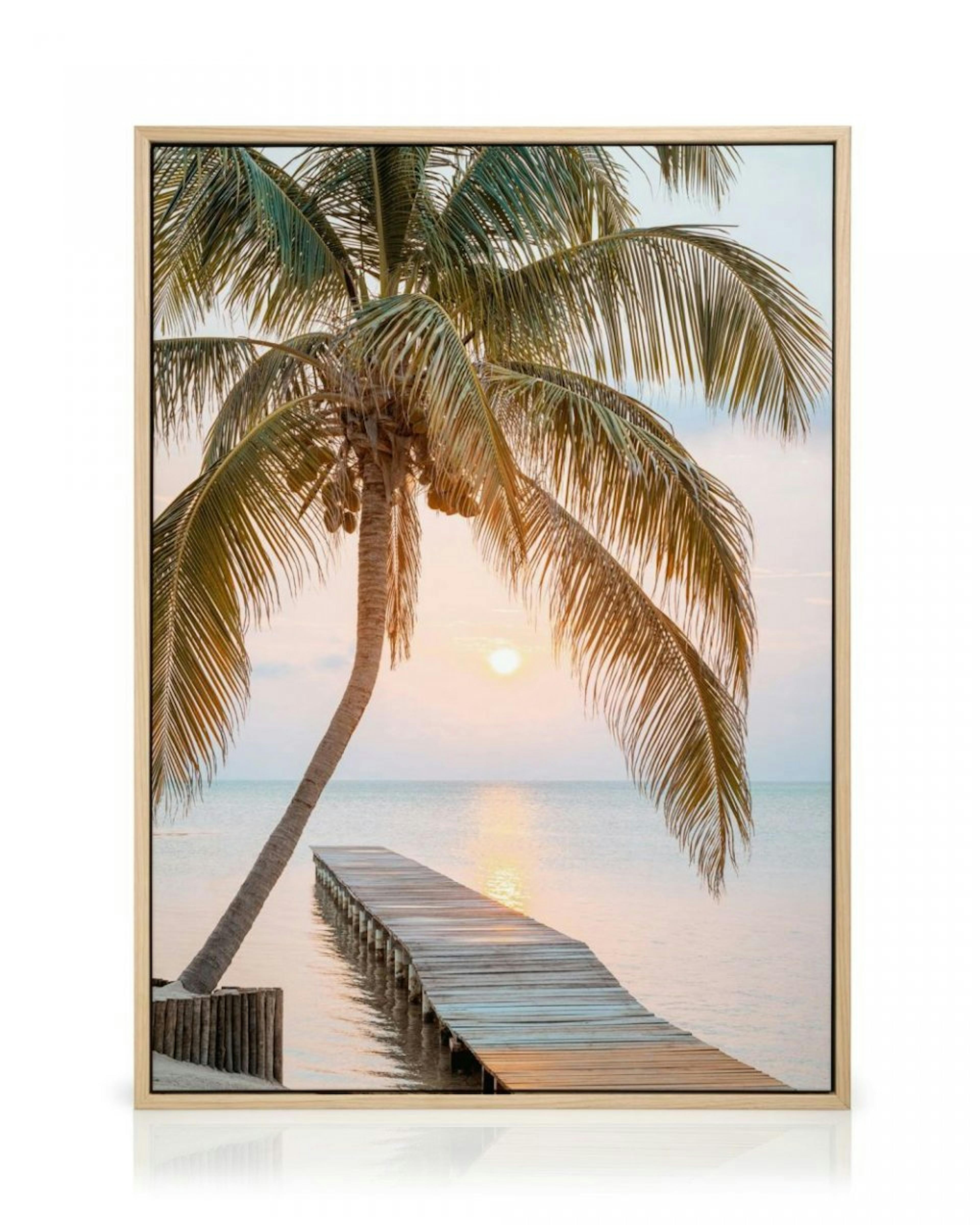 Tropical Jetty Canvas print thumbnail
