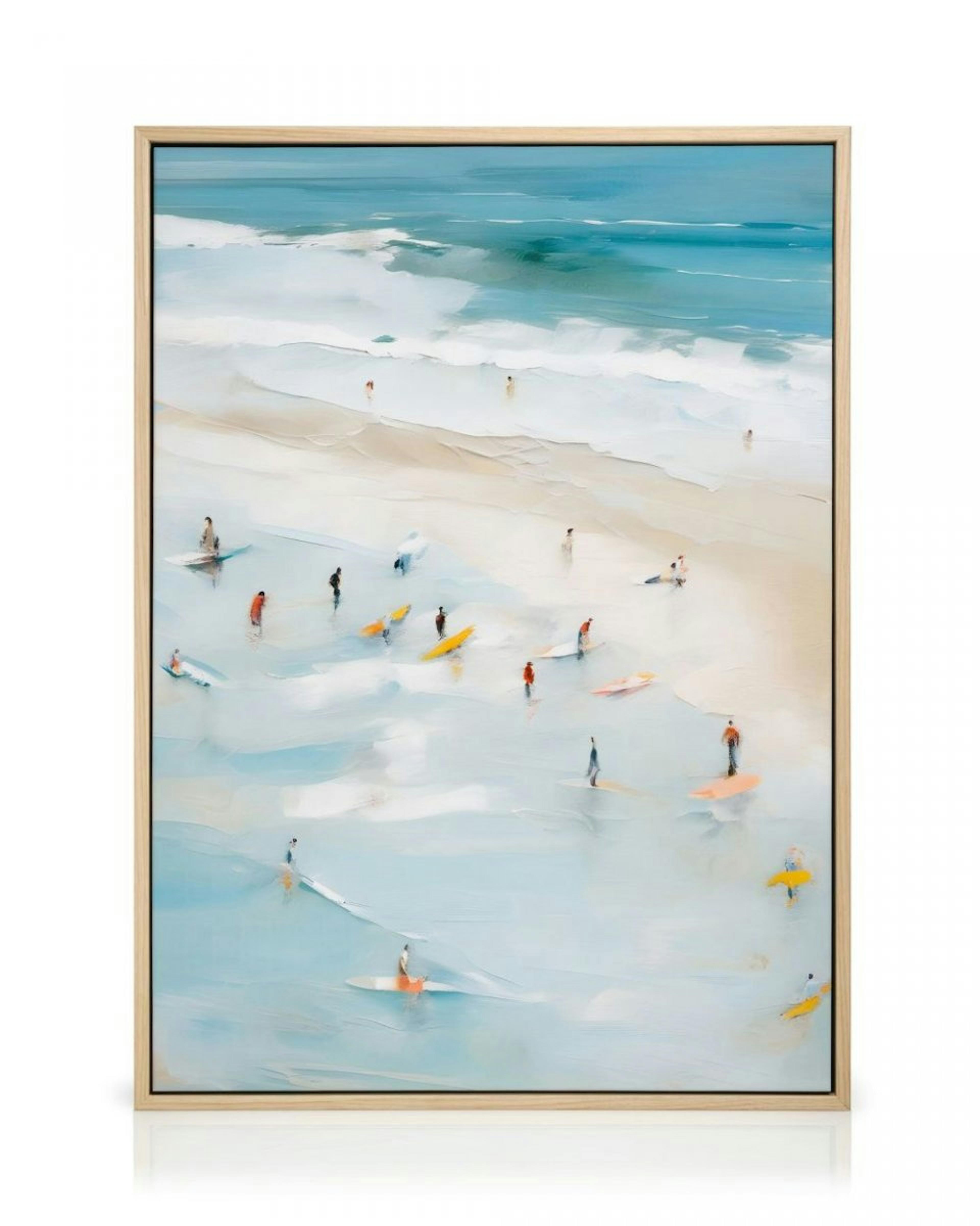 Surfer's Paradise Canvas print thumbnail