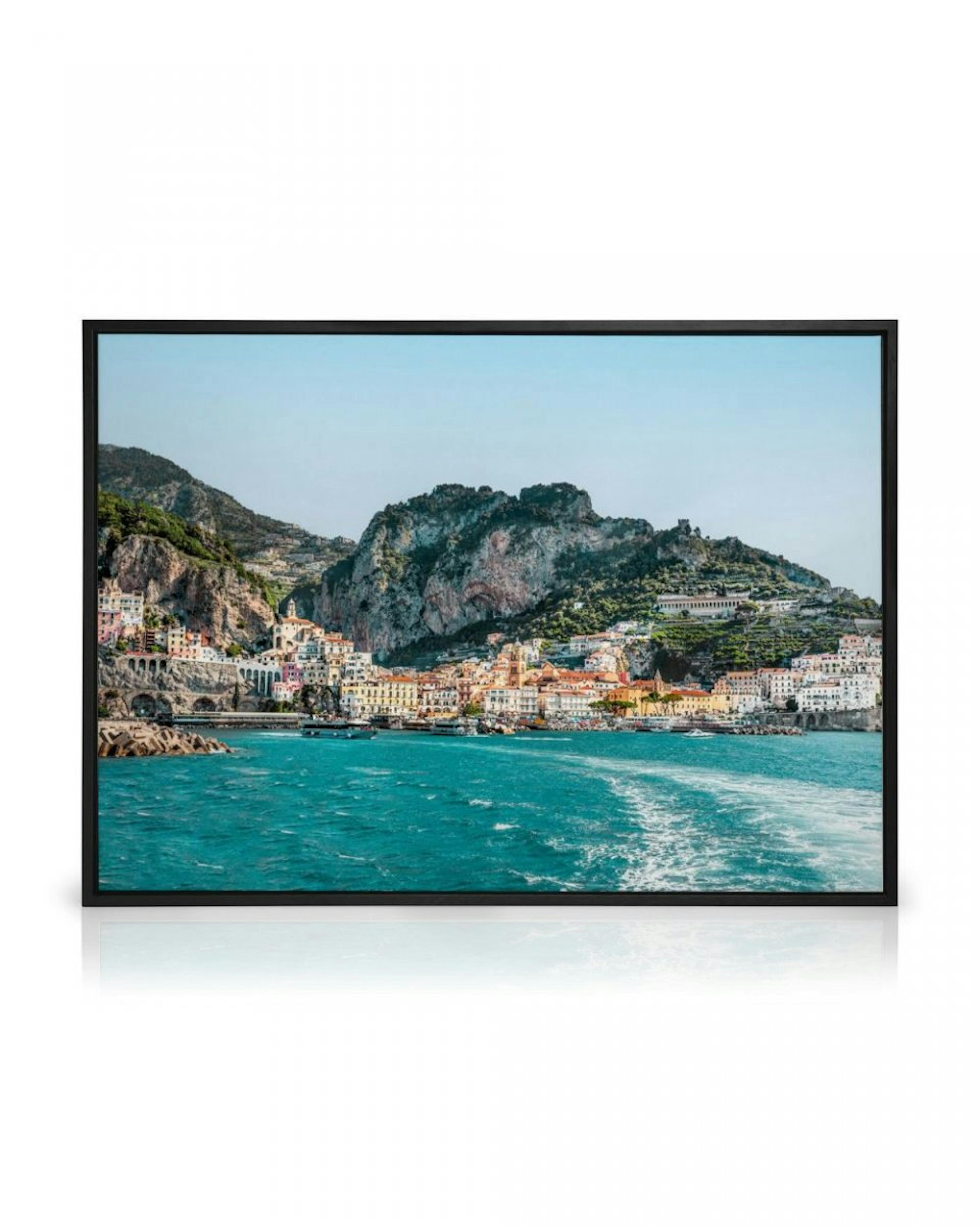 Approaching Amalfi Obraz na plátně thumbnail