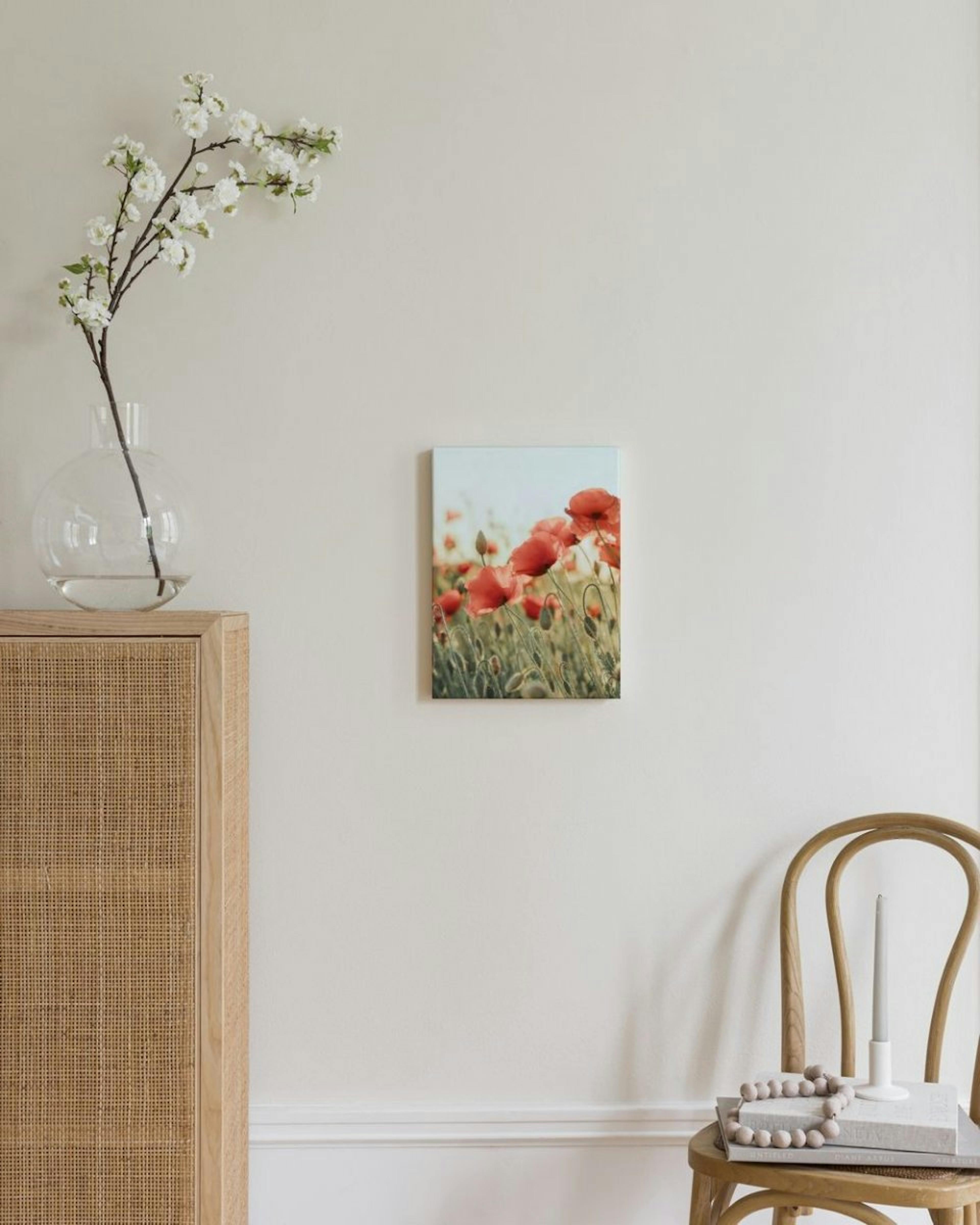 Field of Poppies Canvas print thumbnail