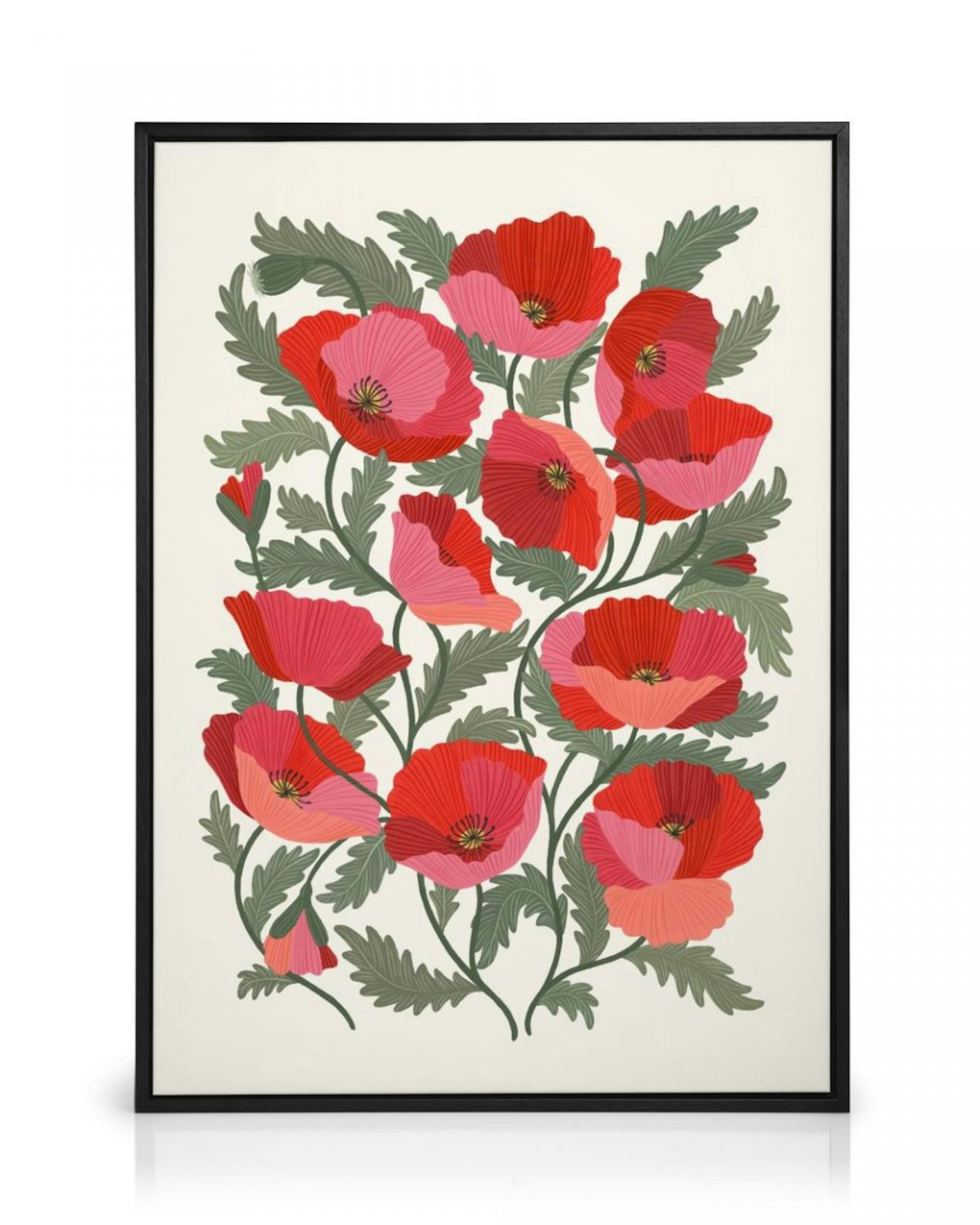 Poppy Art Canvas print thumbnail