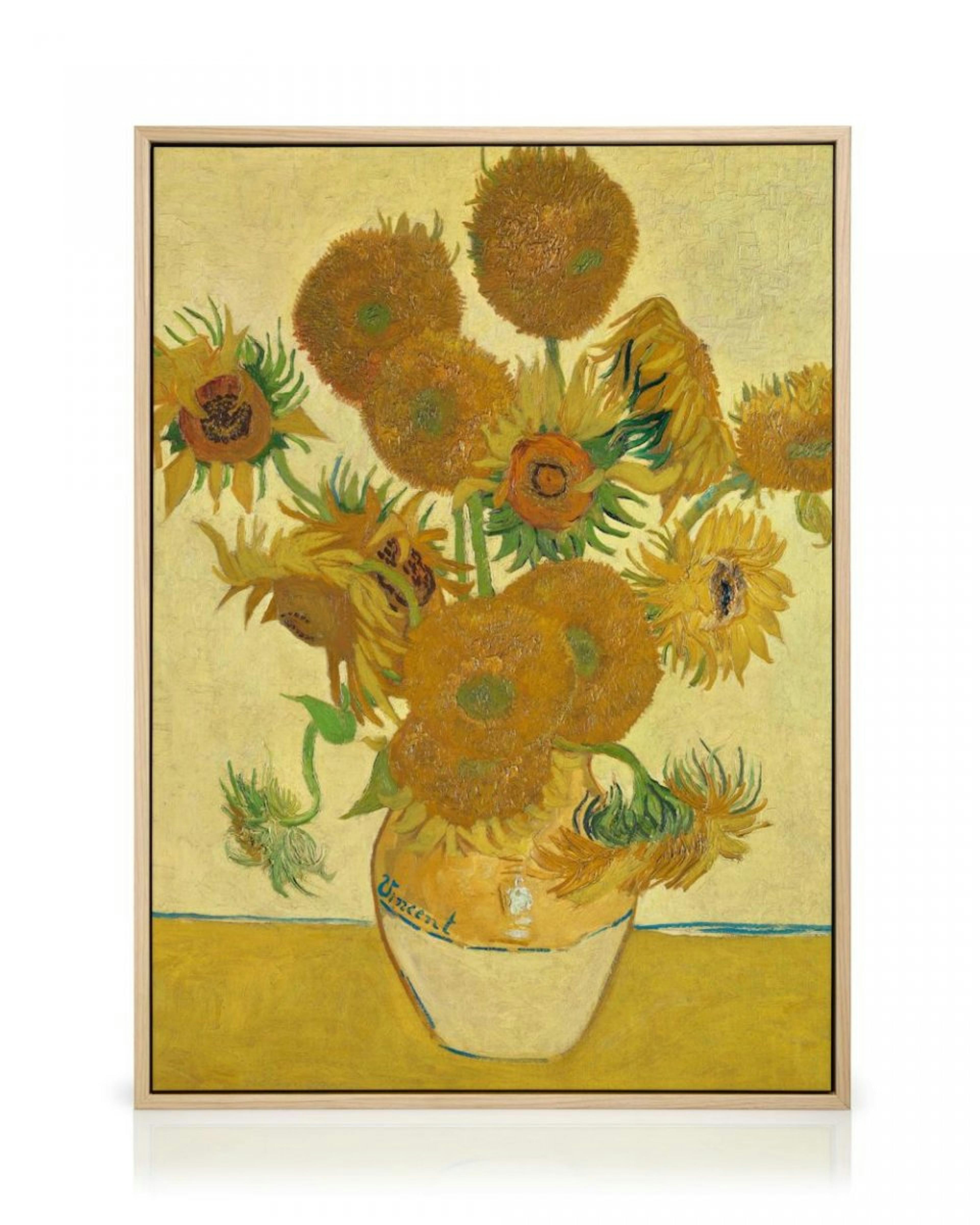 Vincent van Gogh - Sunflowers Kanvaasi thumbnail