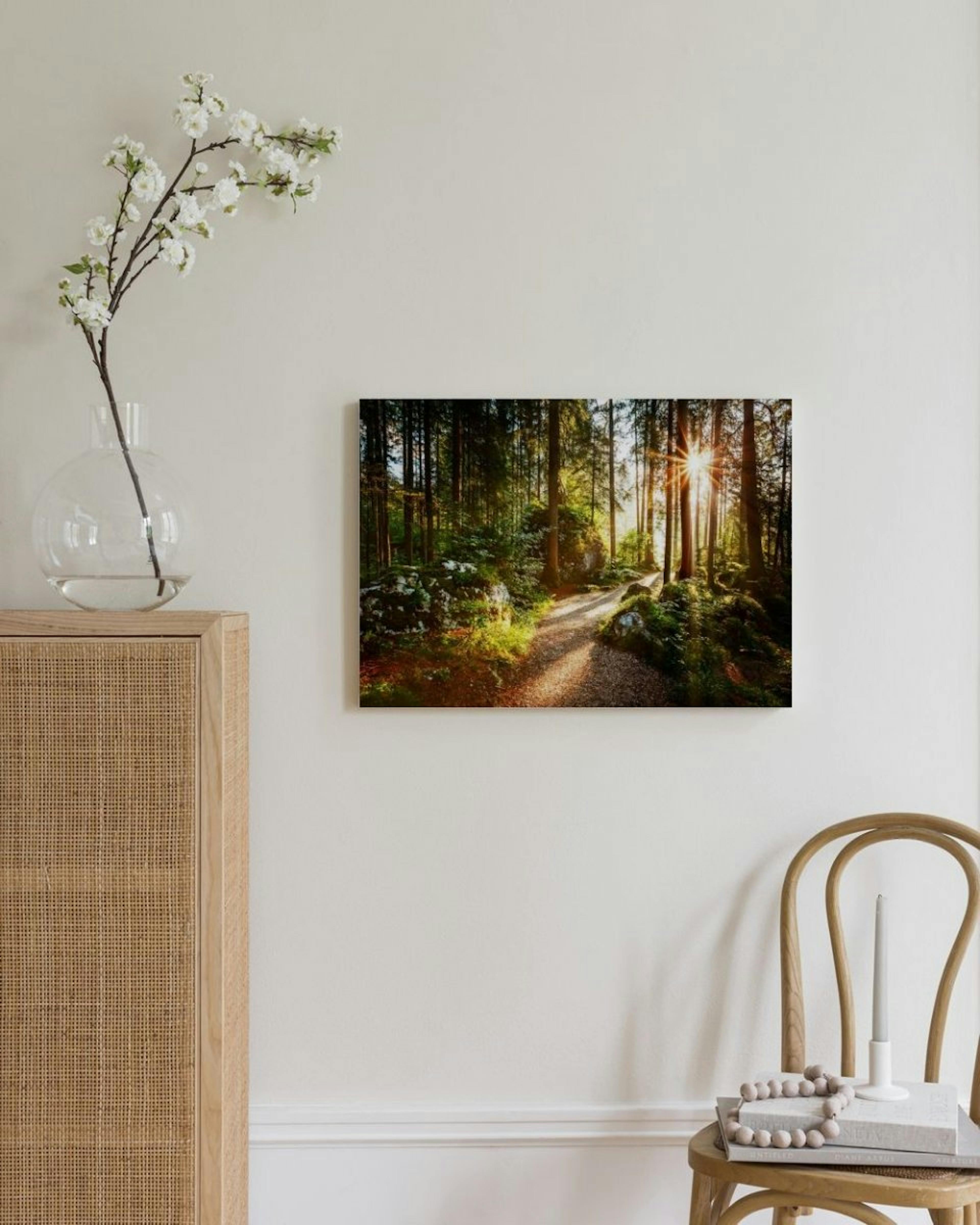 Sentier Forestier Toile thumbnail