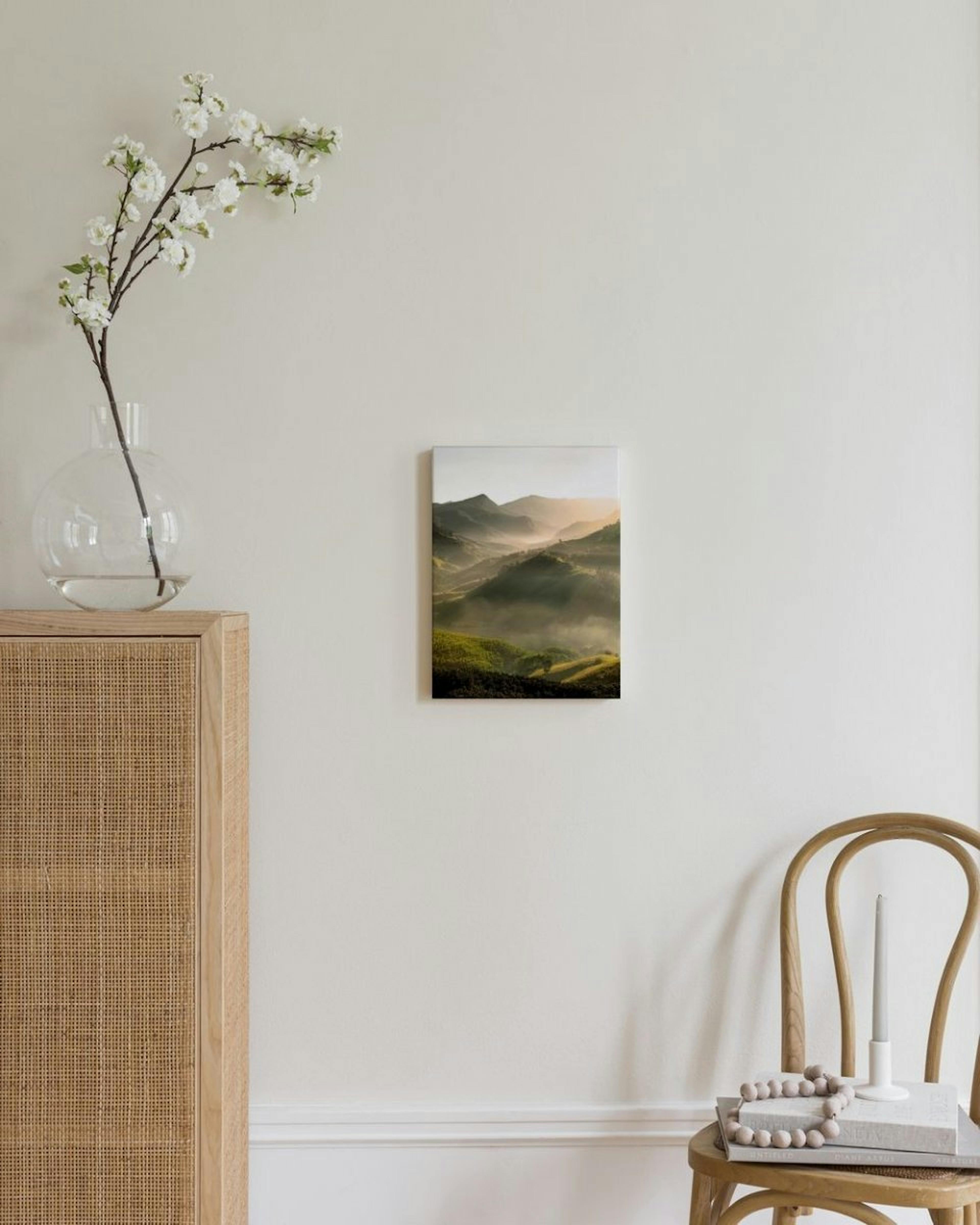 Majestic Mountain View Canvas print thumbnail