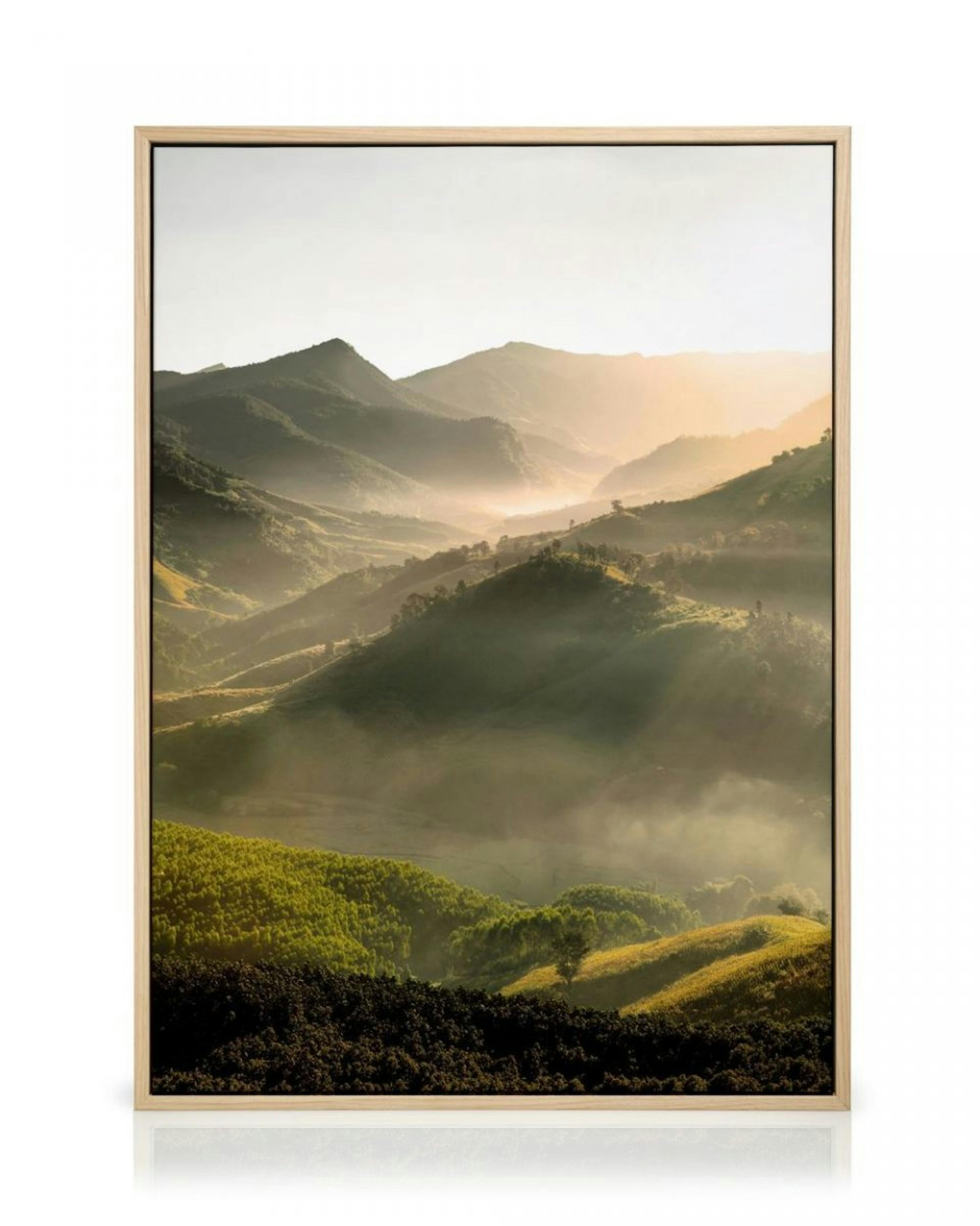 Majestic Mountain View Canvas print thumbnail