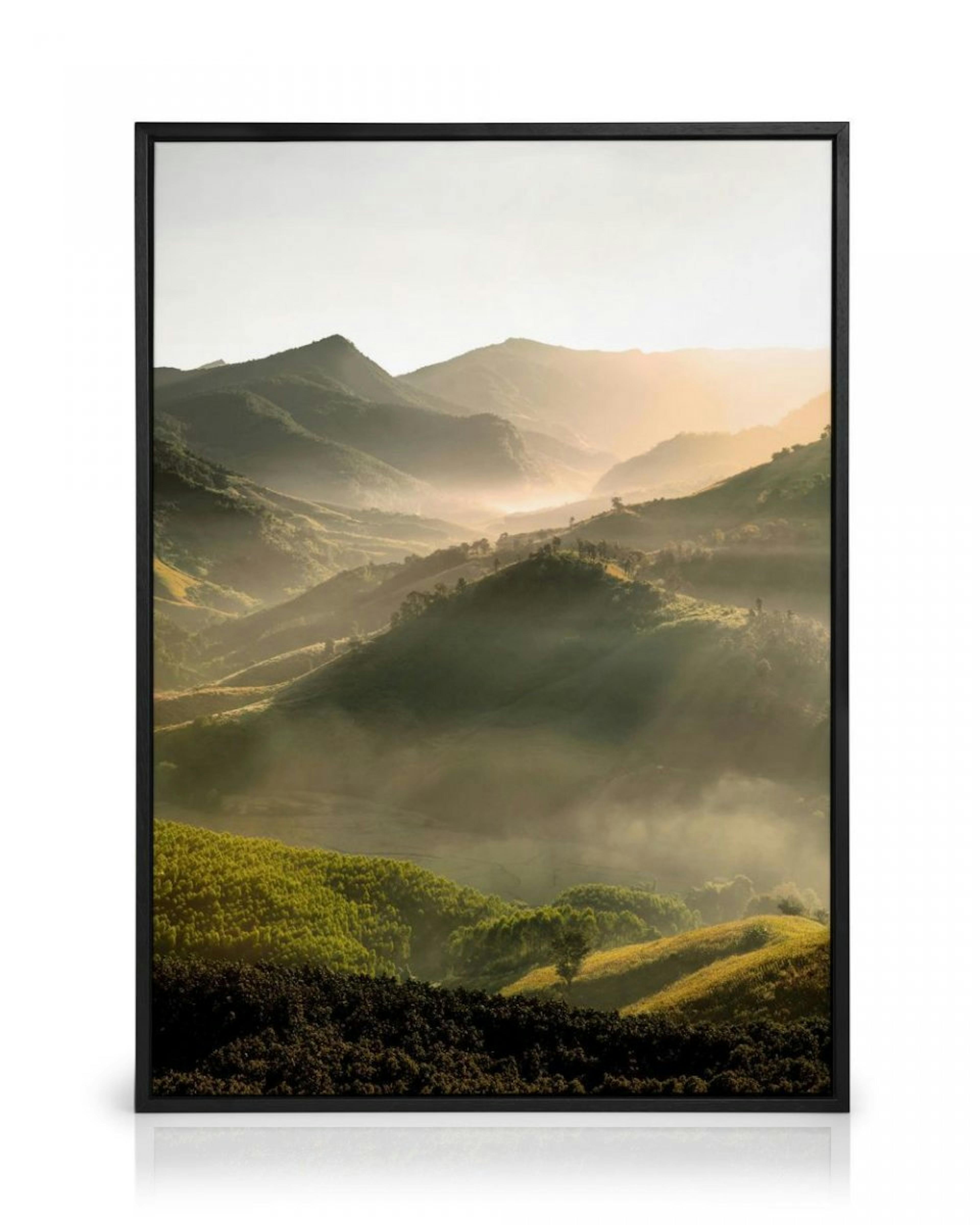 Majestic Mountain View Canvas print thumbnail