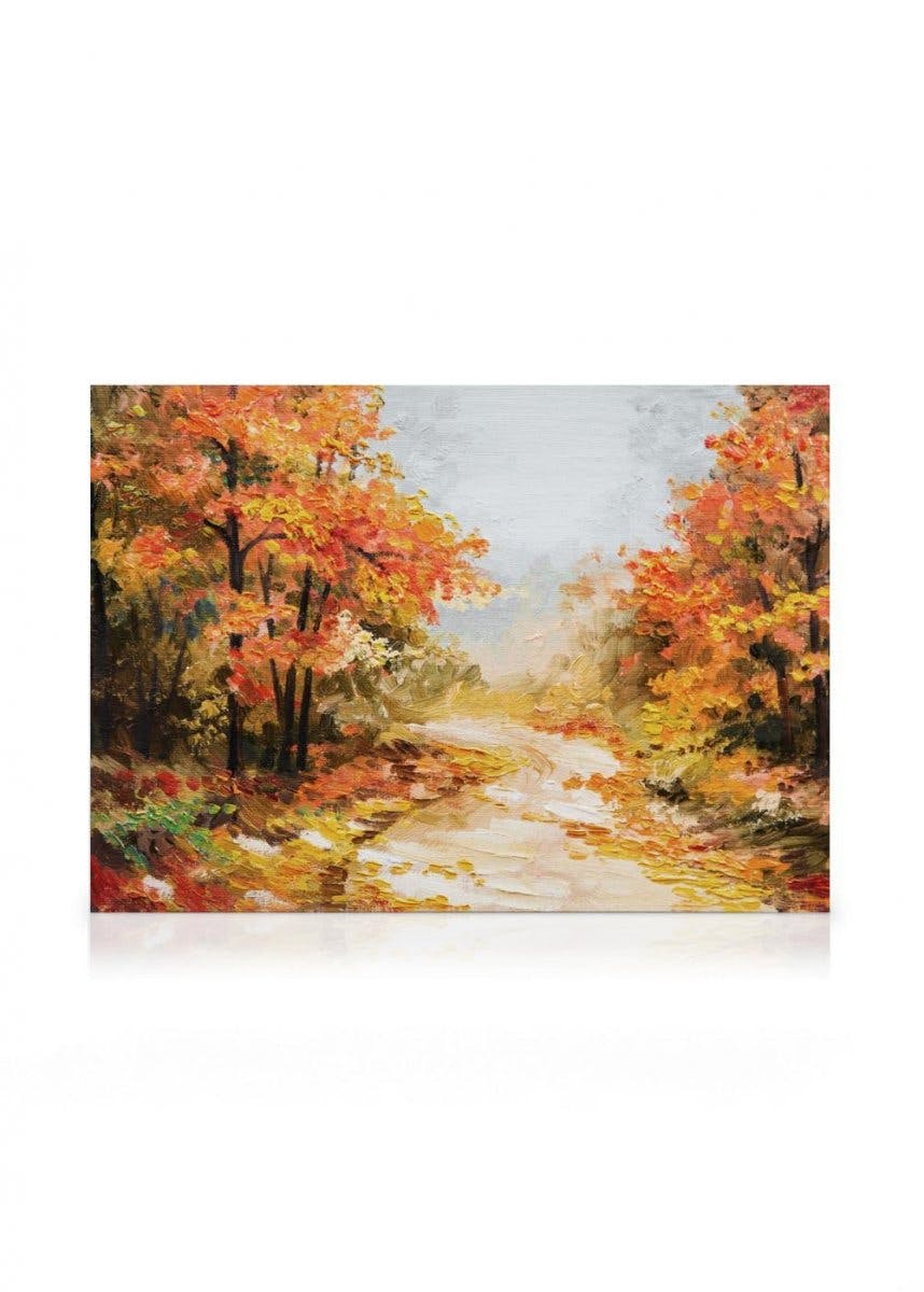 Canvastavlor - Paysage d’Automne No2 Canvas (50x70 cm) - Poster Store