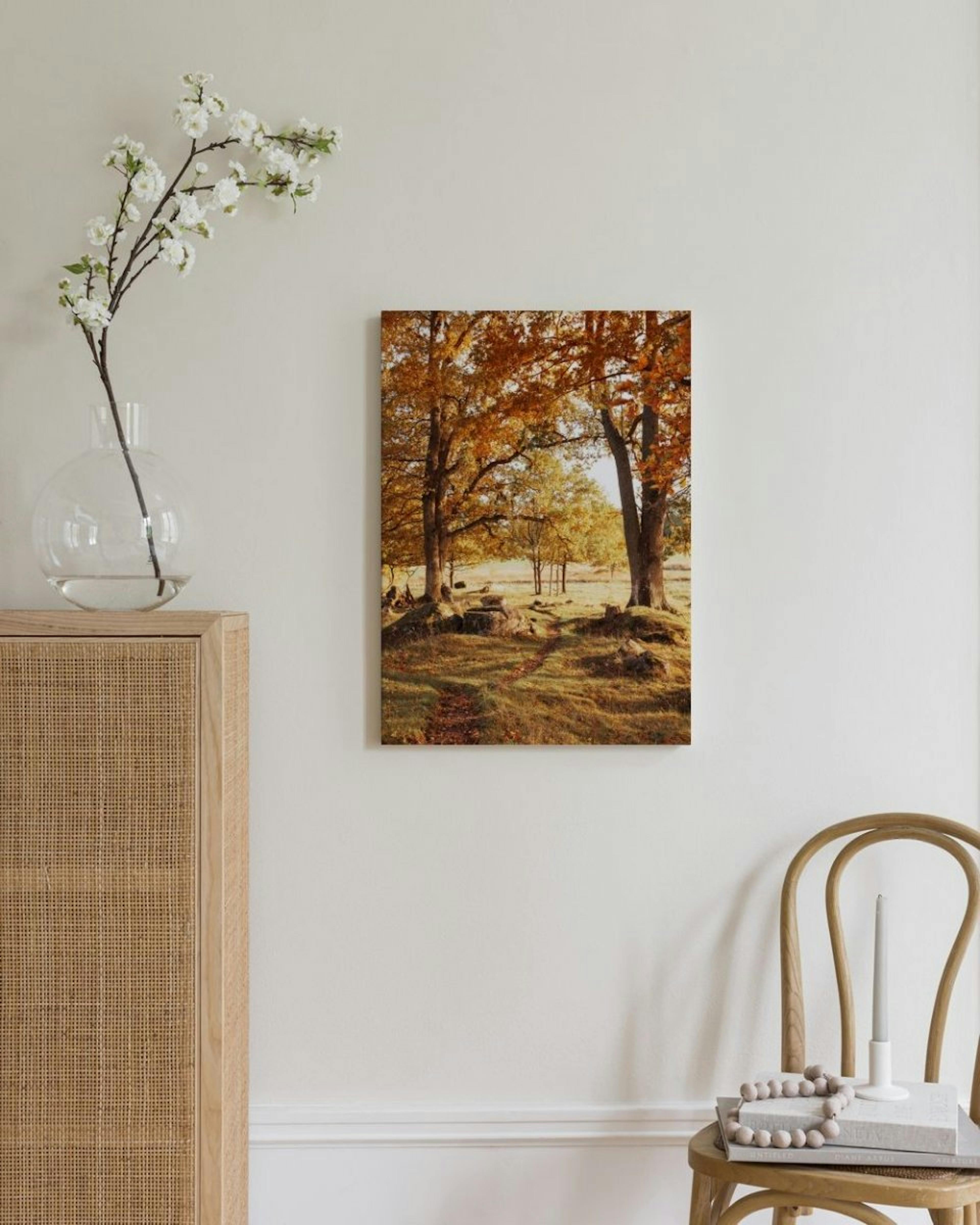 Warm Grove Canvas print thumbnail