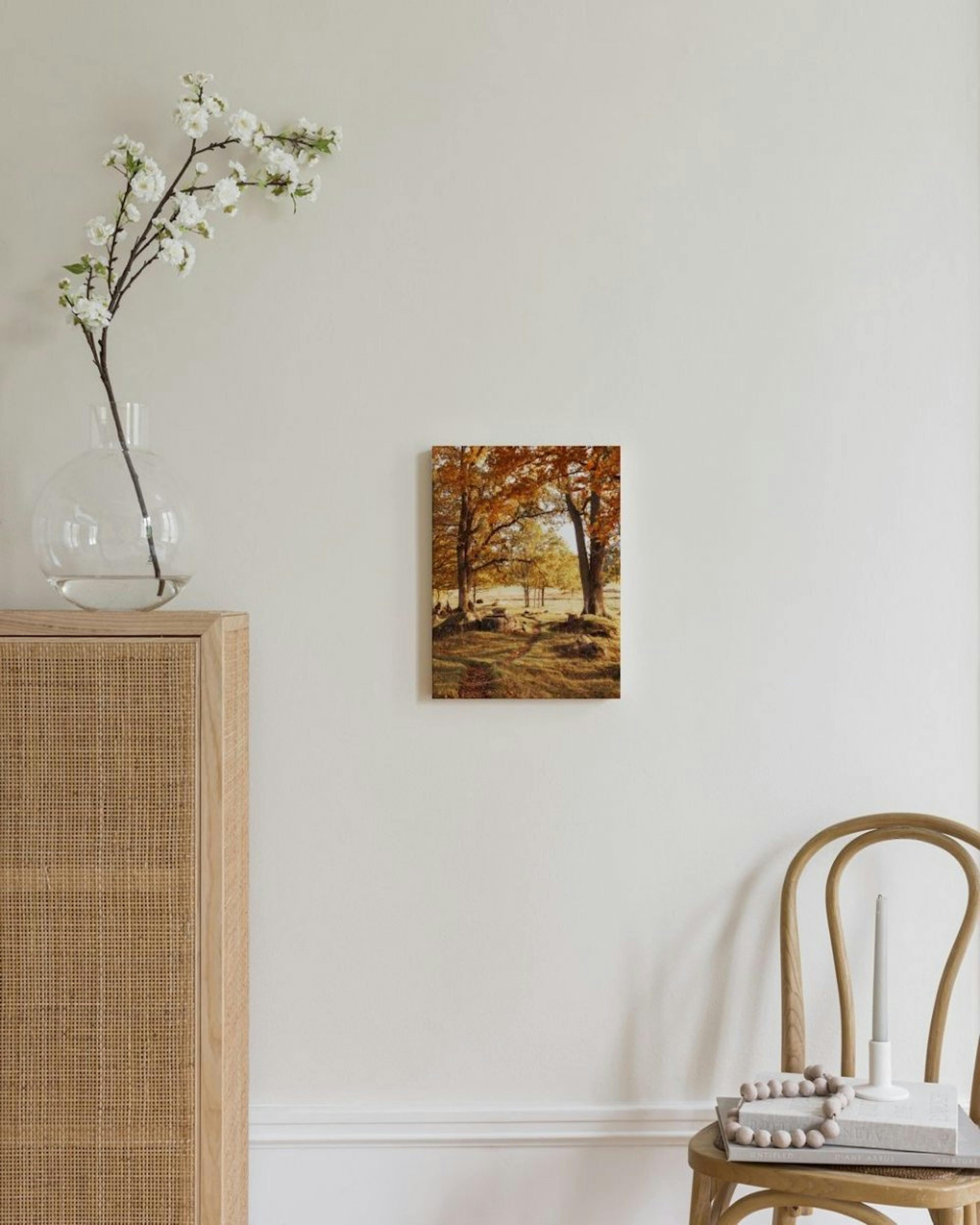 Warm Grove Canvas print thumbnail