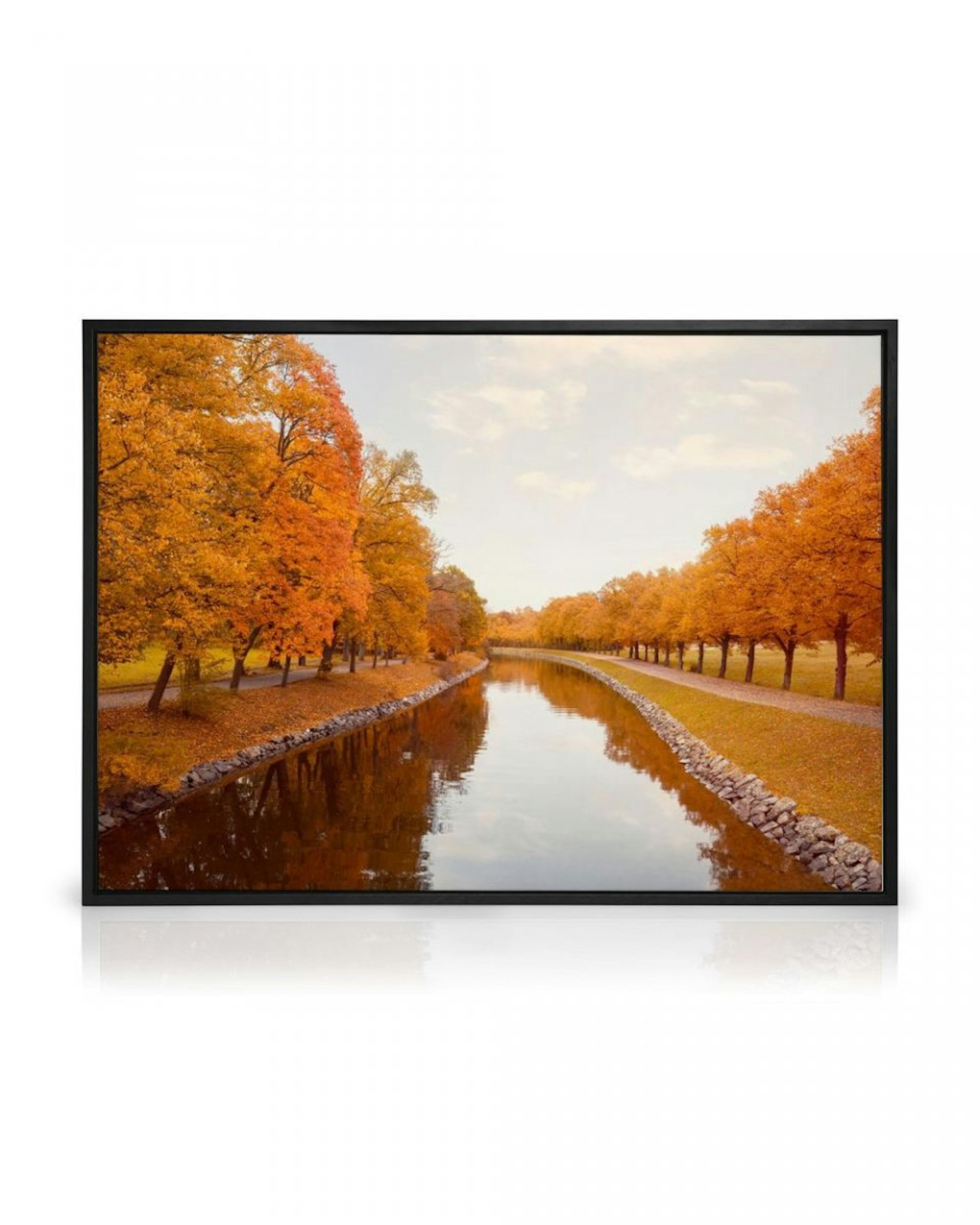 Along the Canal Canvas print thumbnail