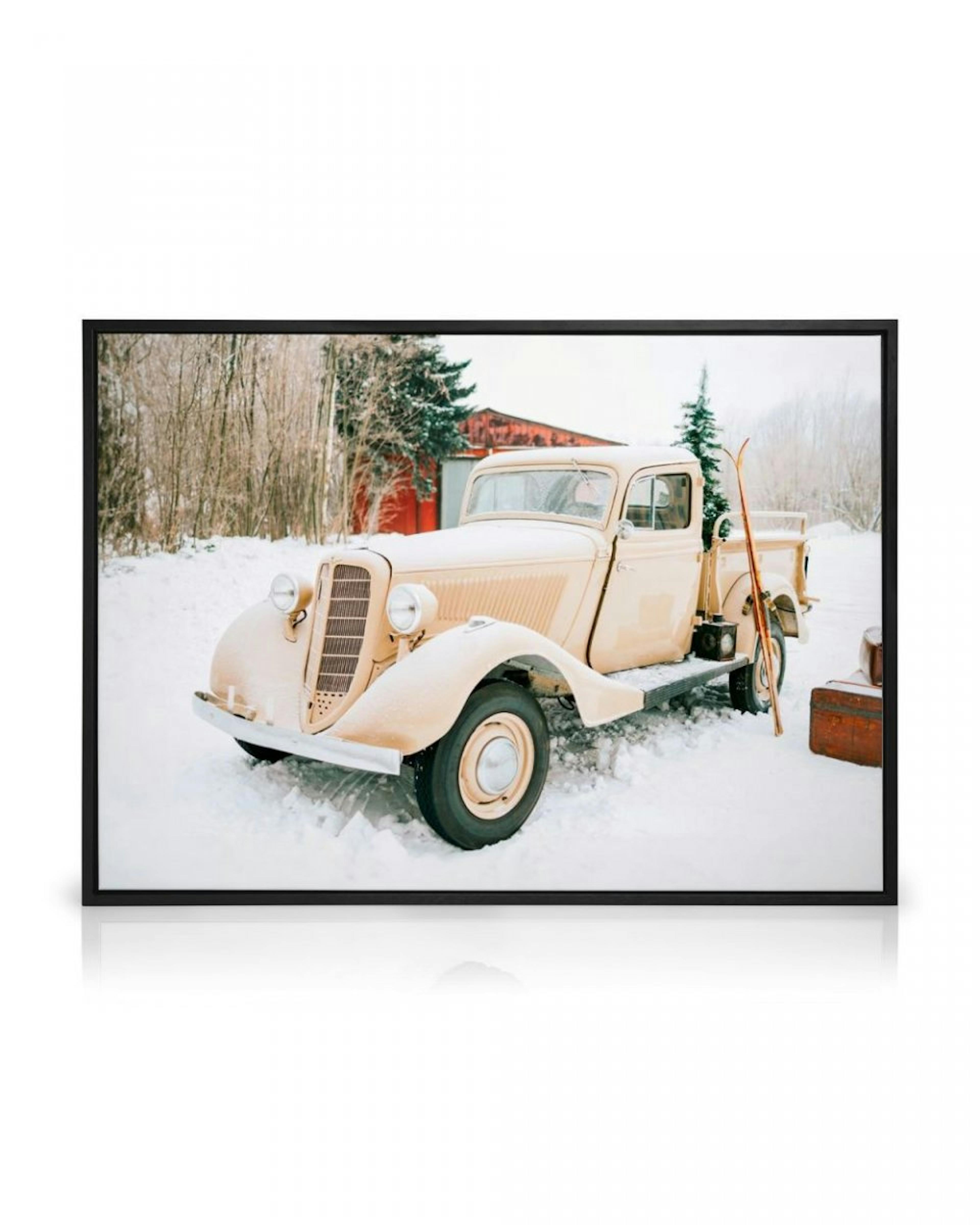 Winter Pickup Canvas thumbnail