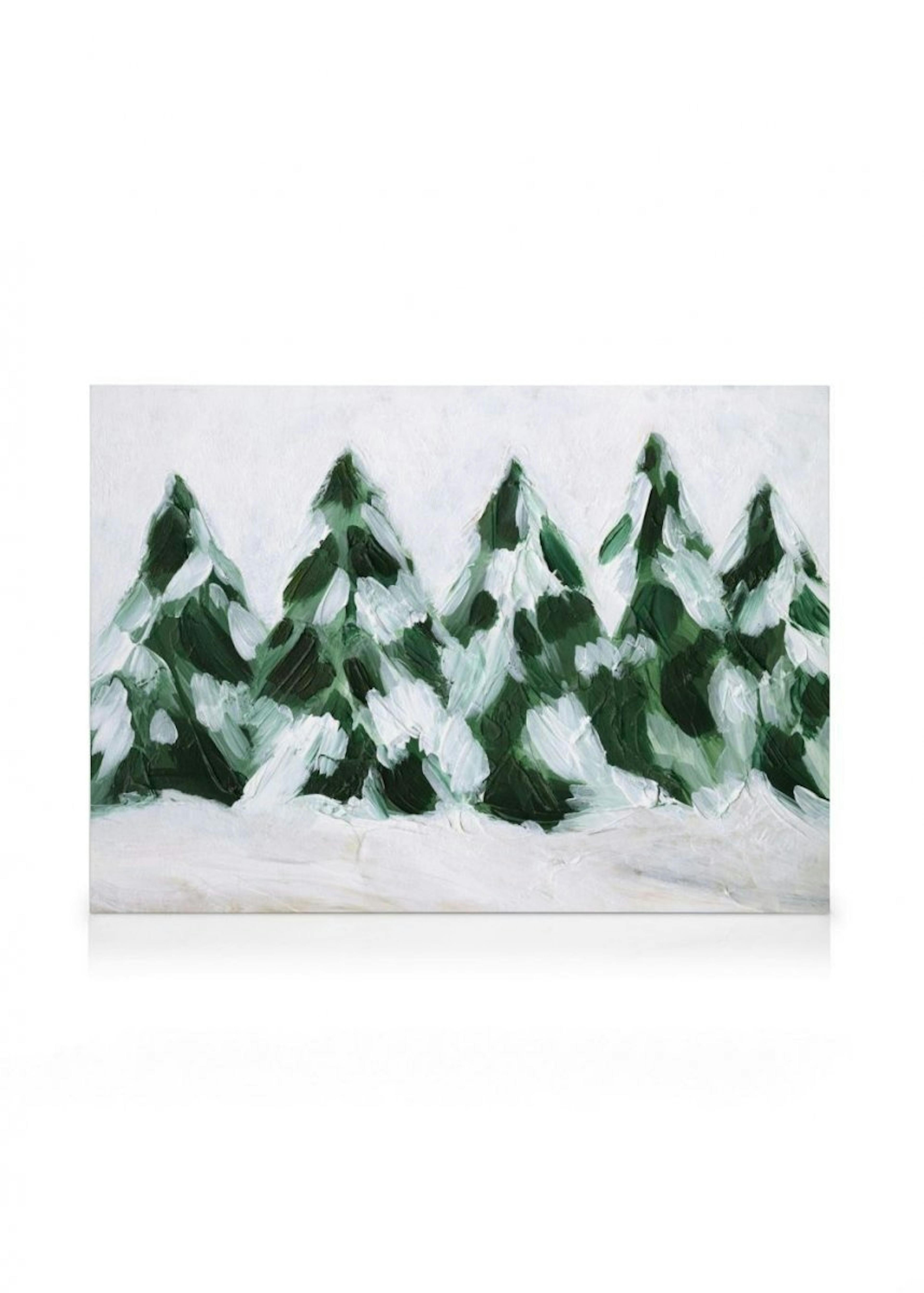 Winter Woods Canvas Print 0