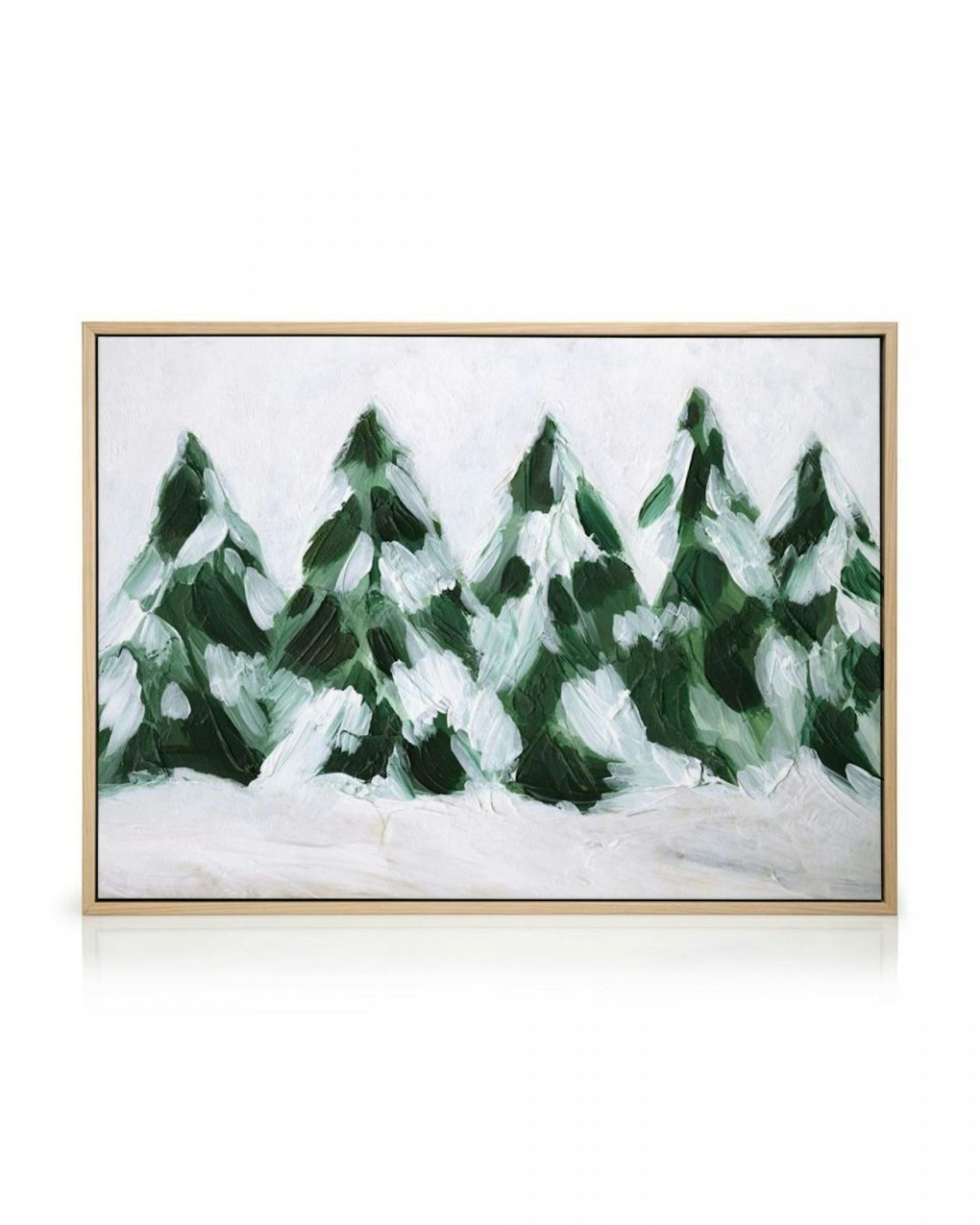 Forêt d'Hiver Toile thumbnail