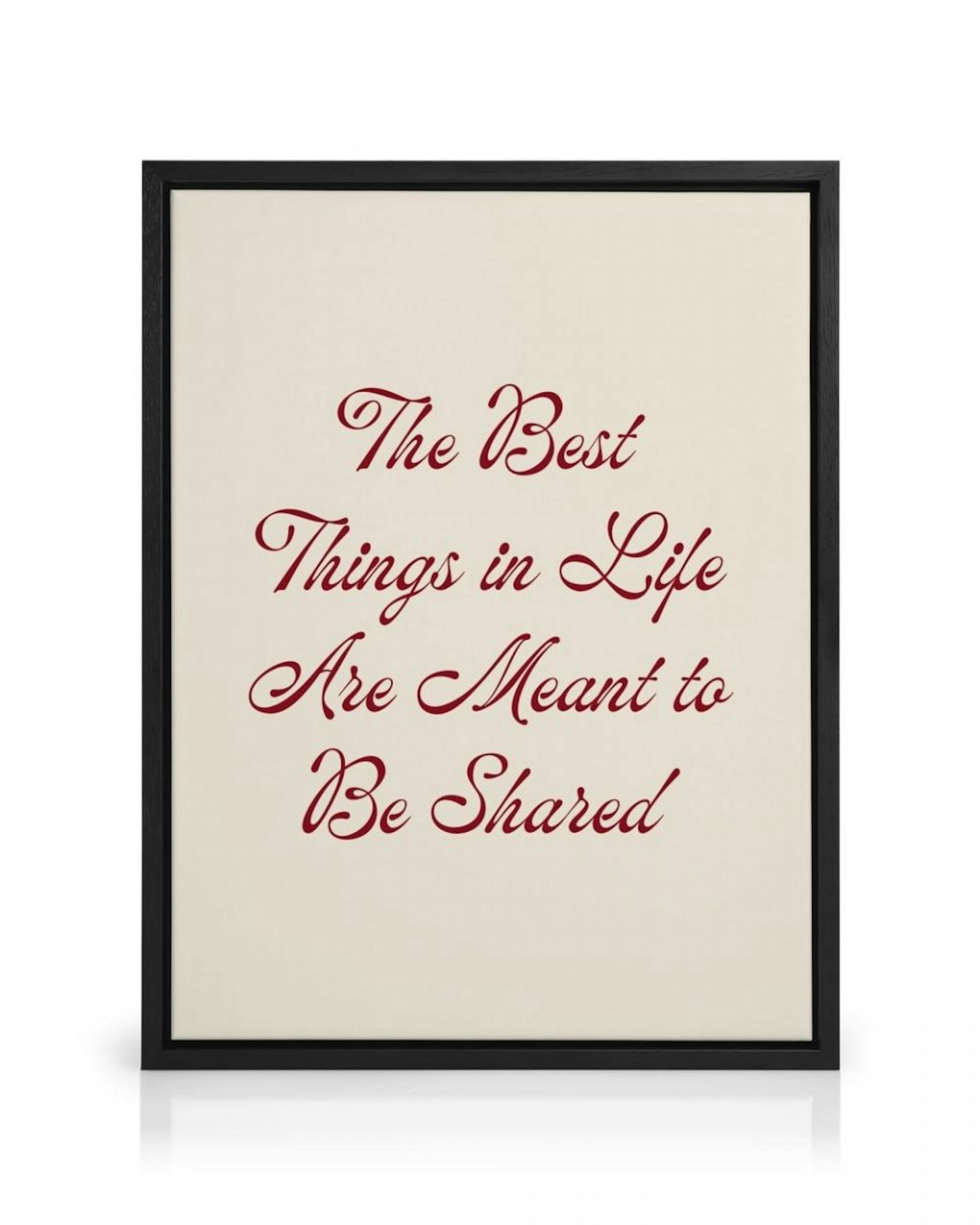 The Best Things in Life Canvas Print thumbnail