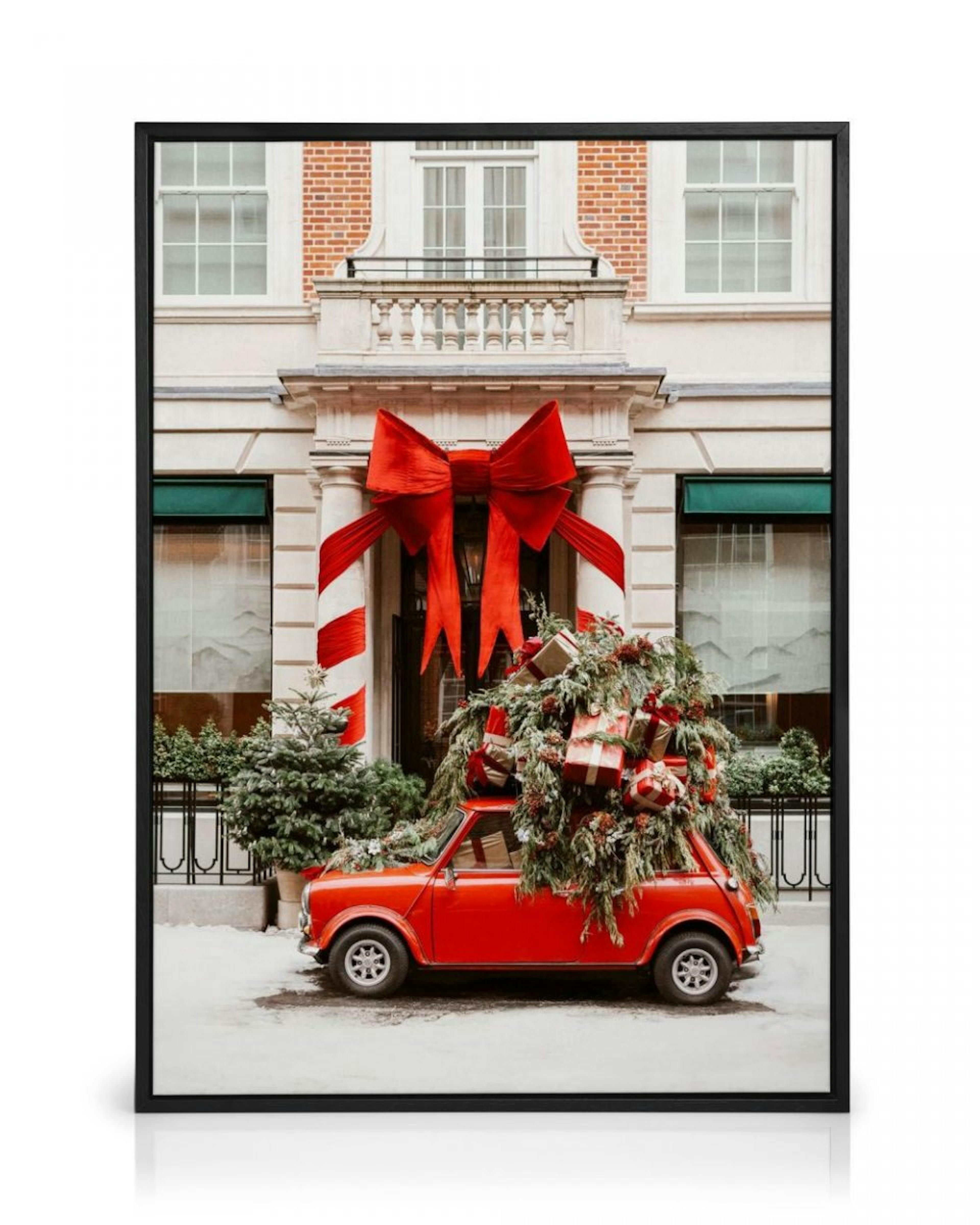 Parked for Christmas Canvas Print thumbnail