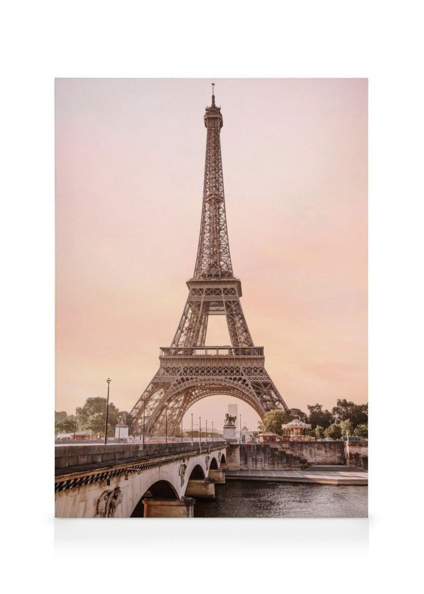 Parijse Icoon Canvas (50x70 cm) - Poster Store