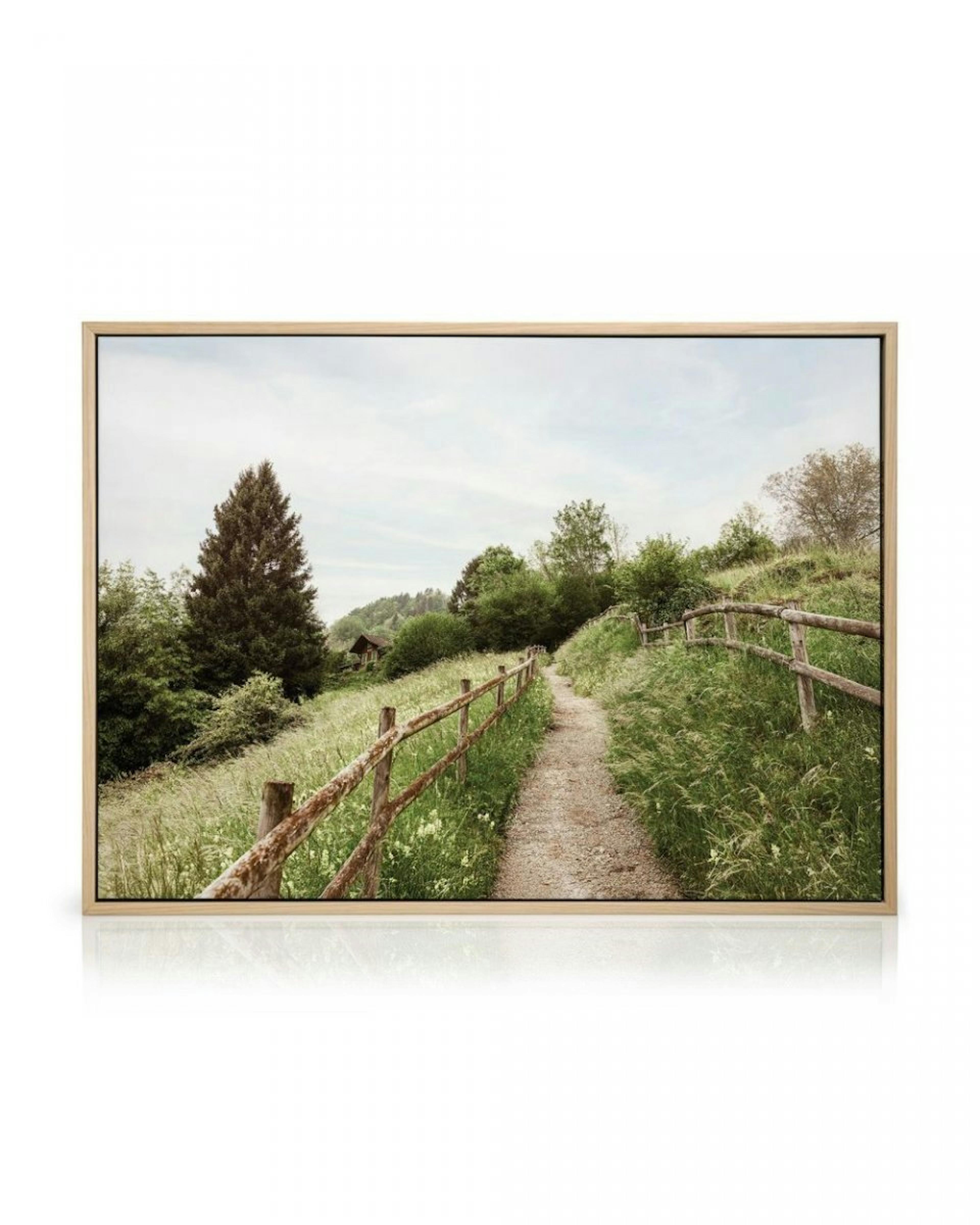 Path through the Hills Canvas thumbnail