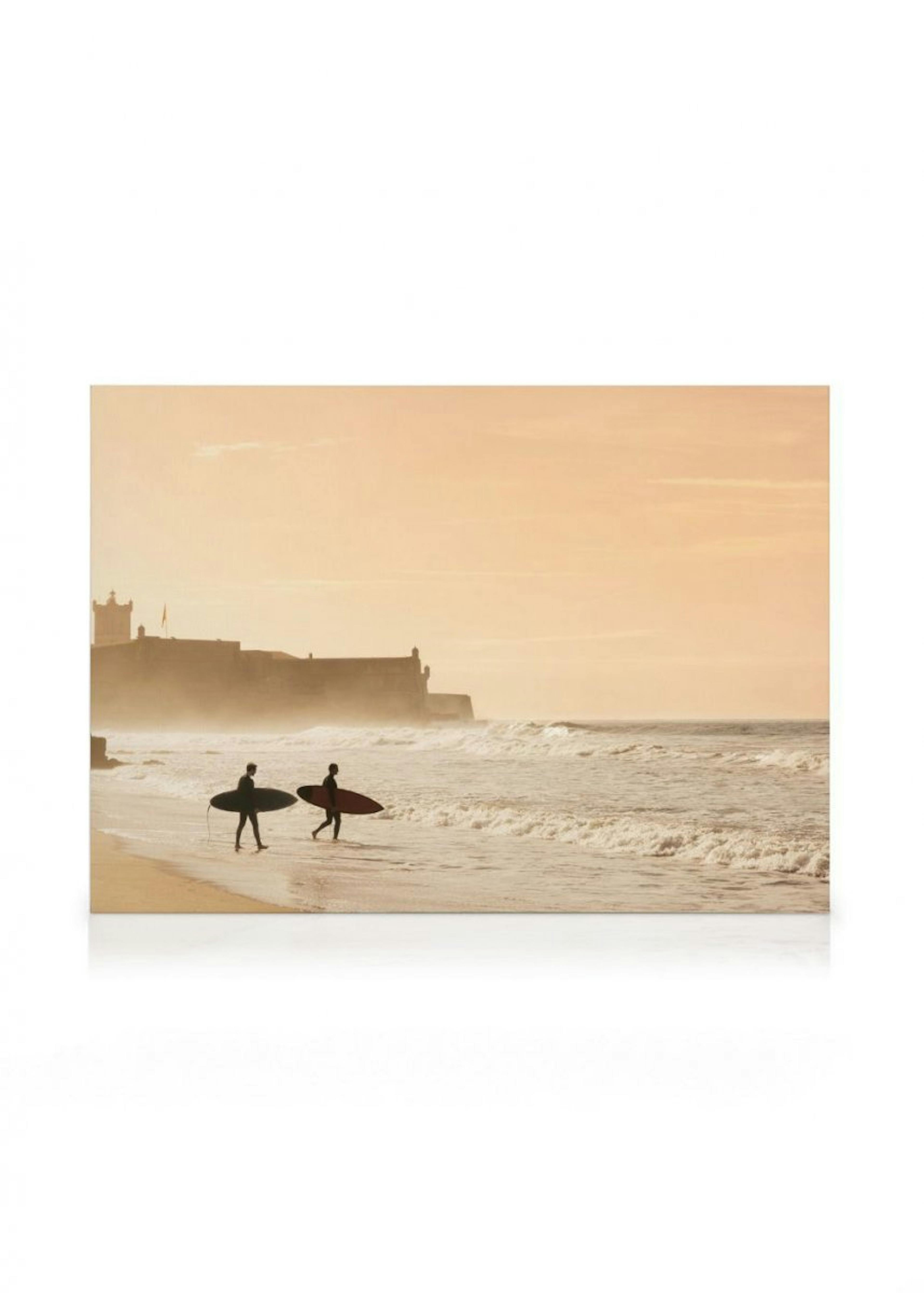 Golden Hour Surf Canvas print thumbnail