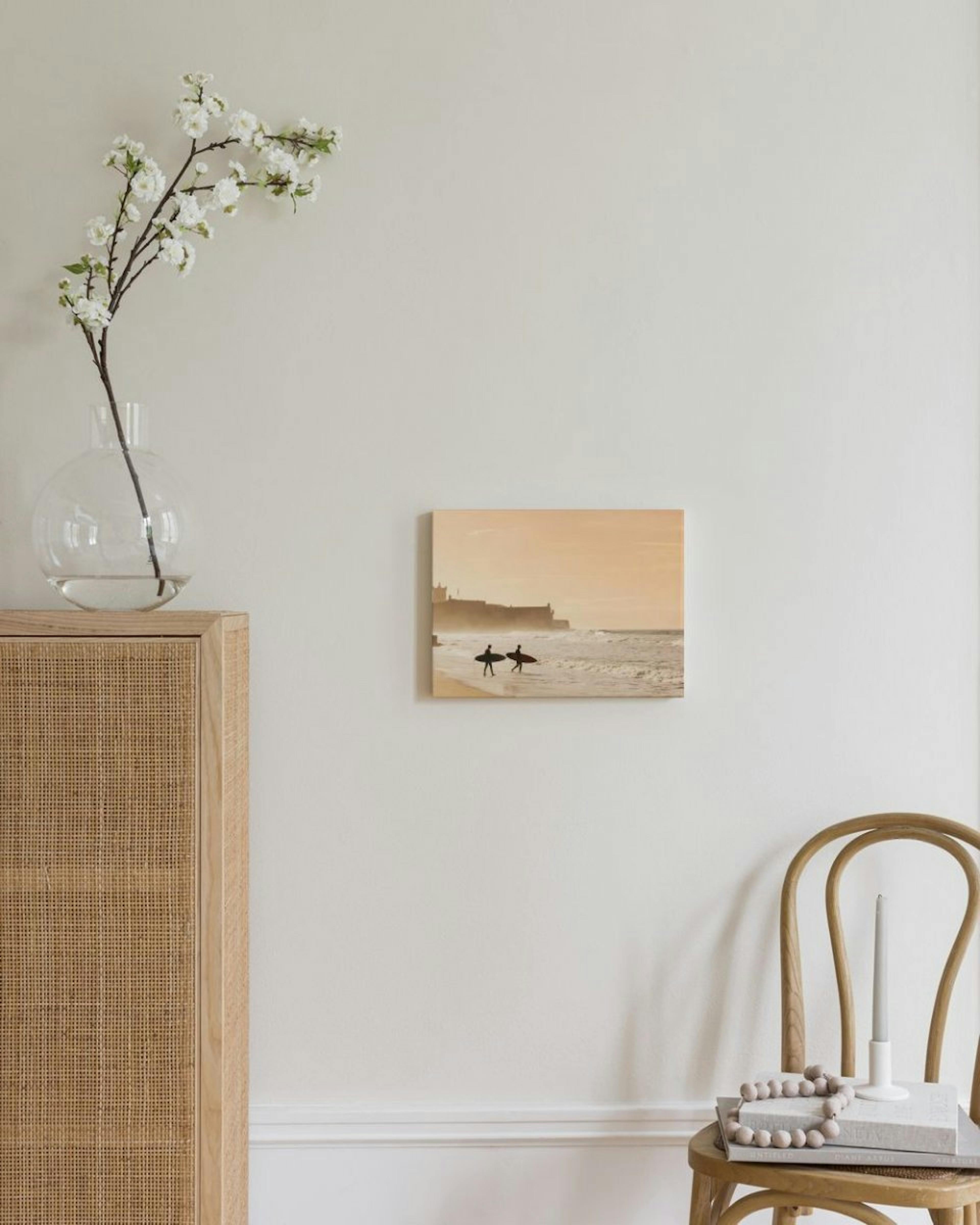 Golden Hour Surf Canvas print thumbnail