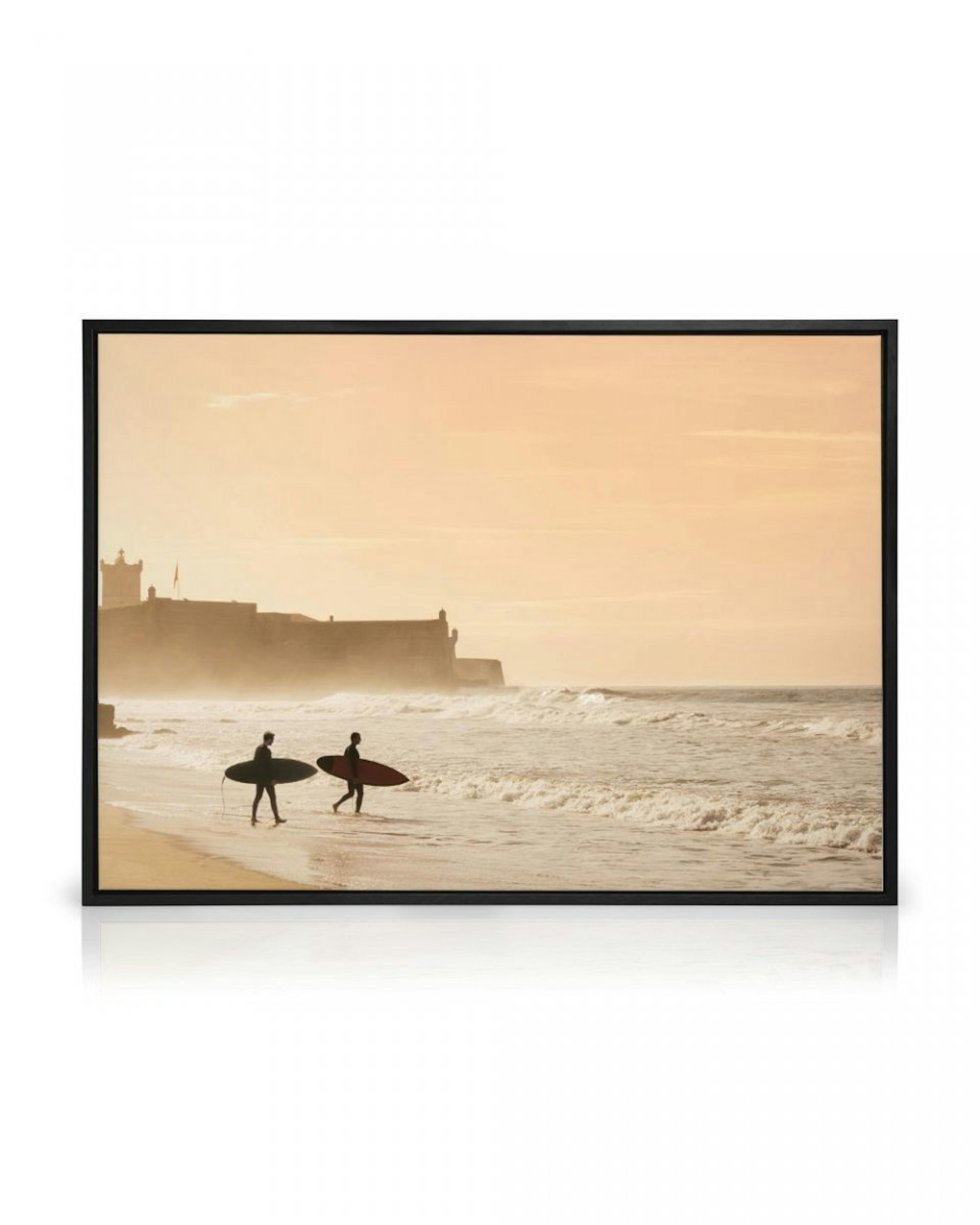 Golden Hour Surf Canvas print thumbnail