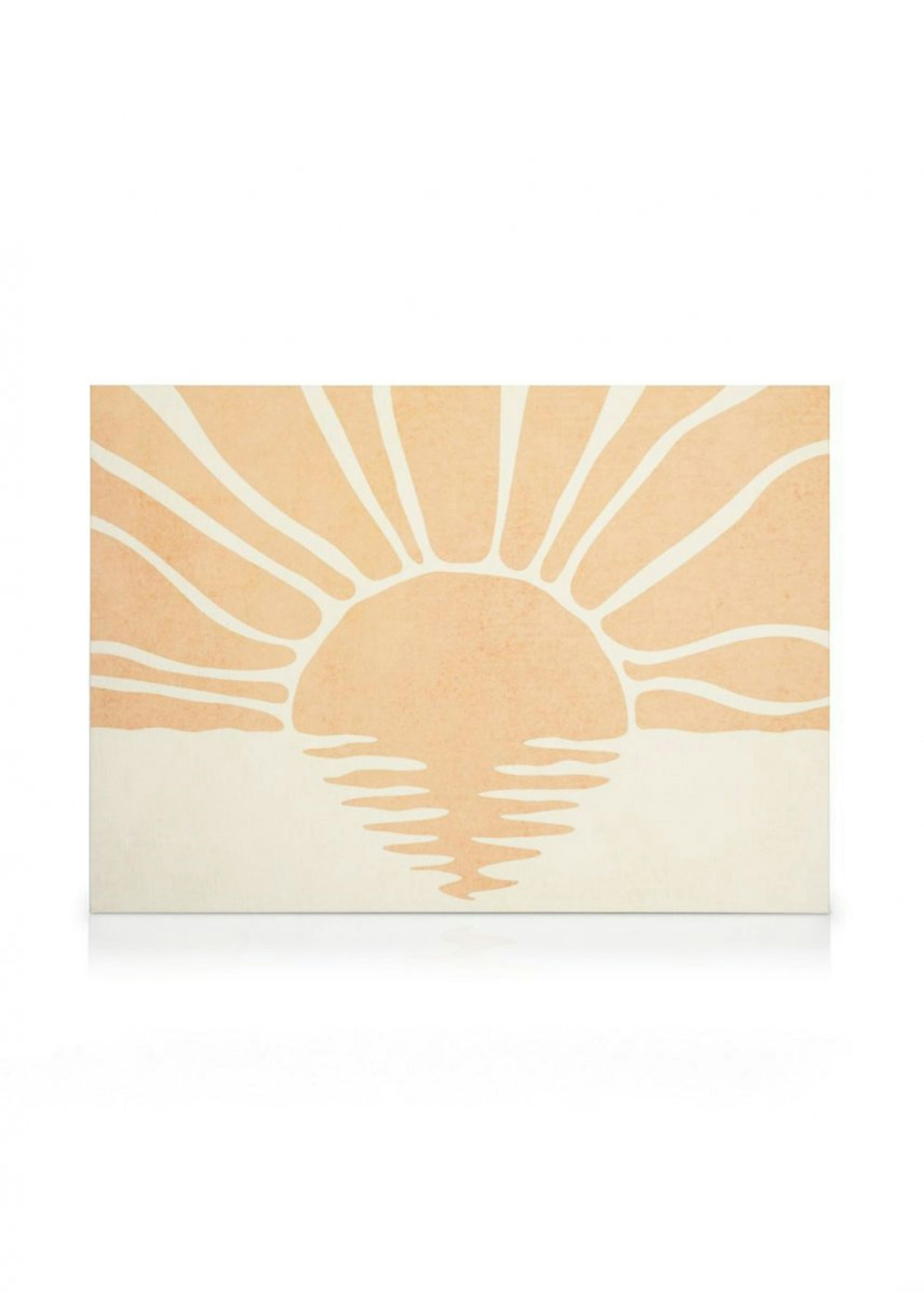 Peachy Sunset Canvas print 0