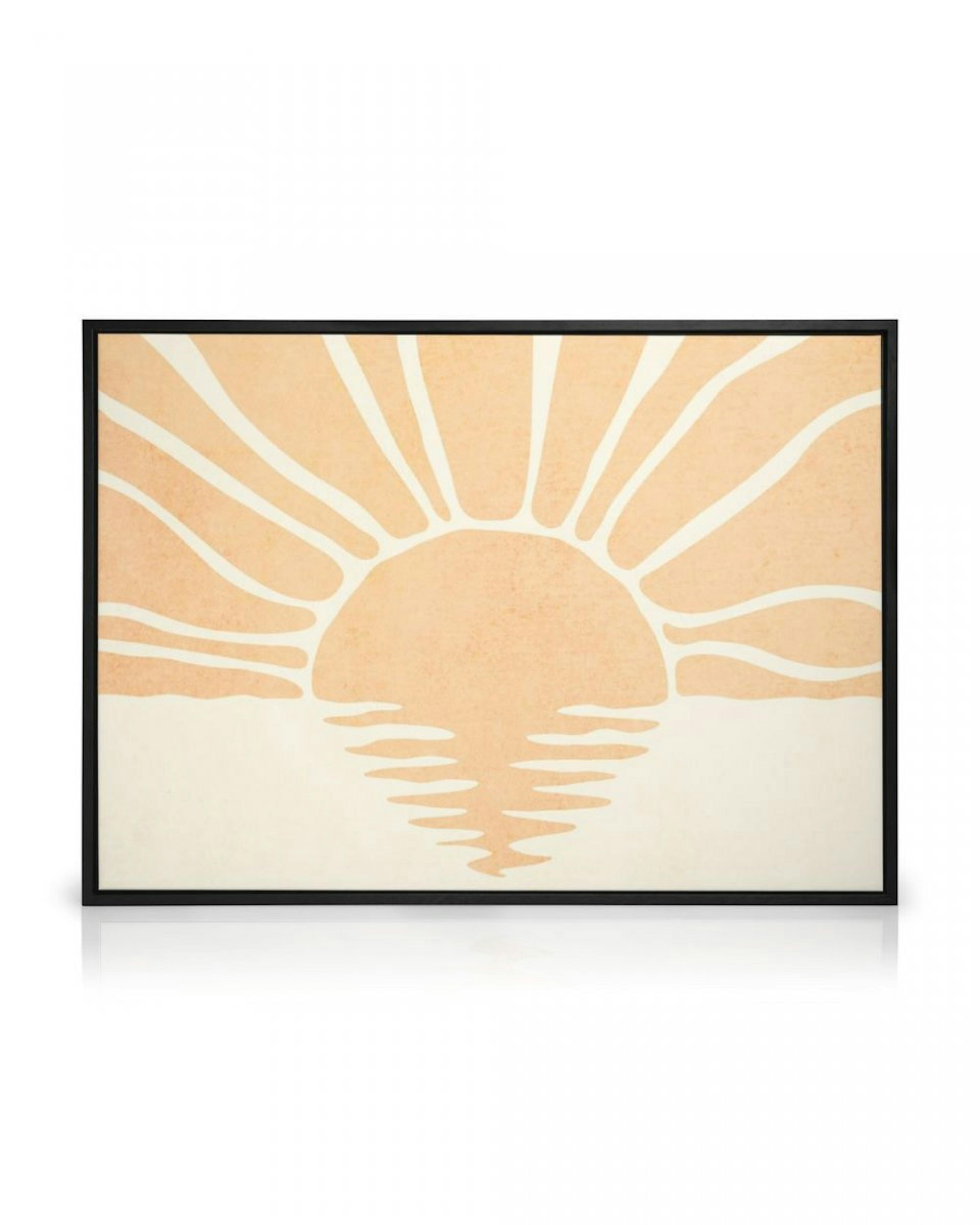 Peachy Sunset Canvas print thumbnail