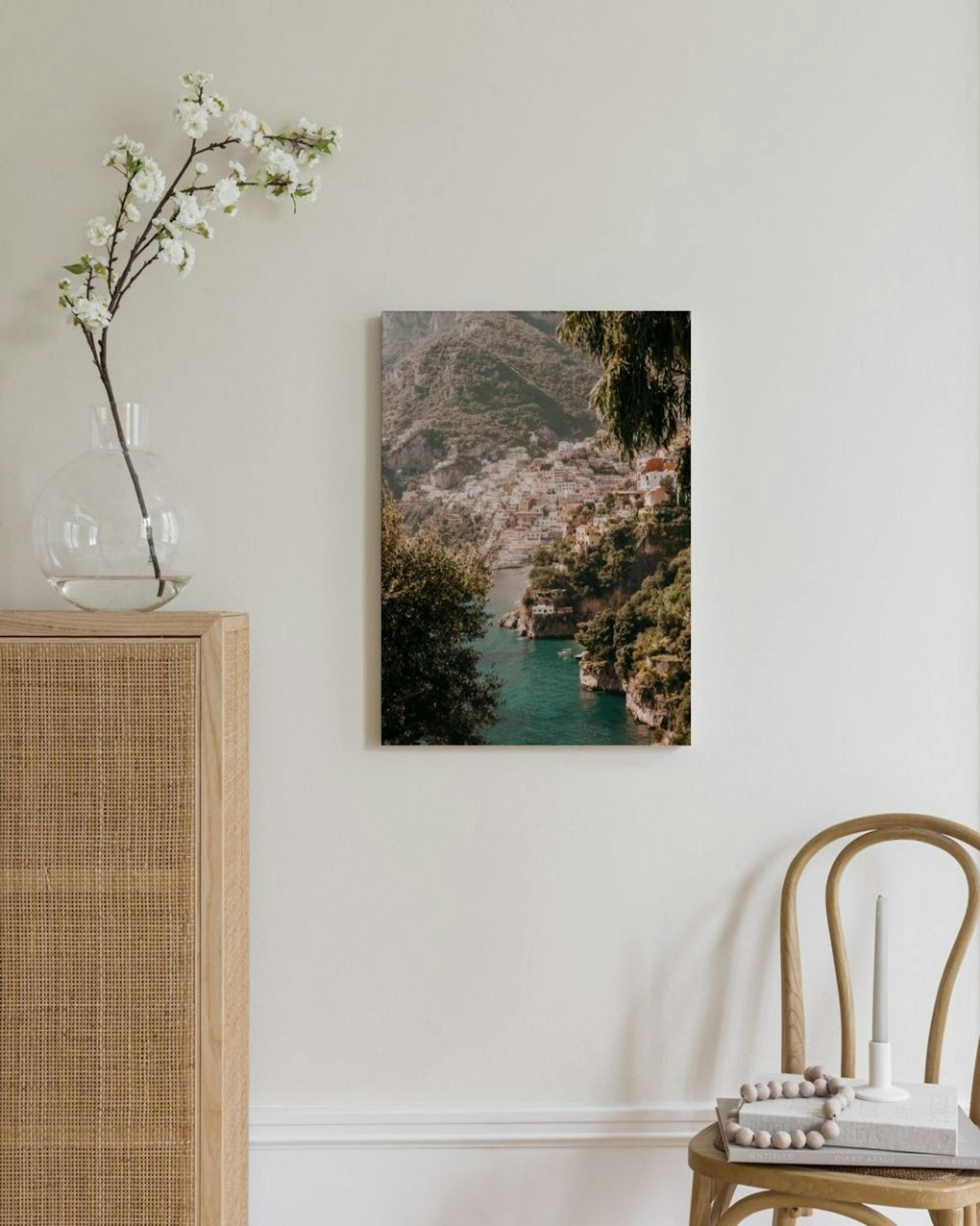 Positano Panorama Canvas print thumbnail