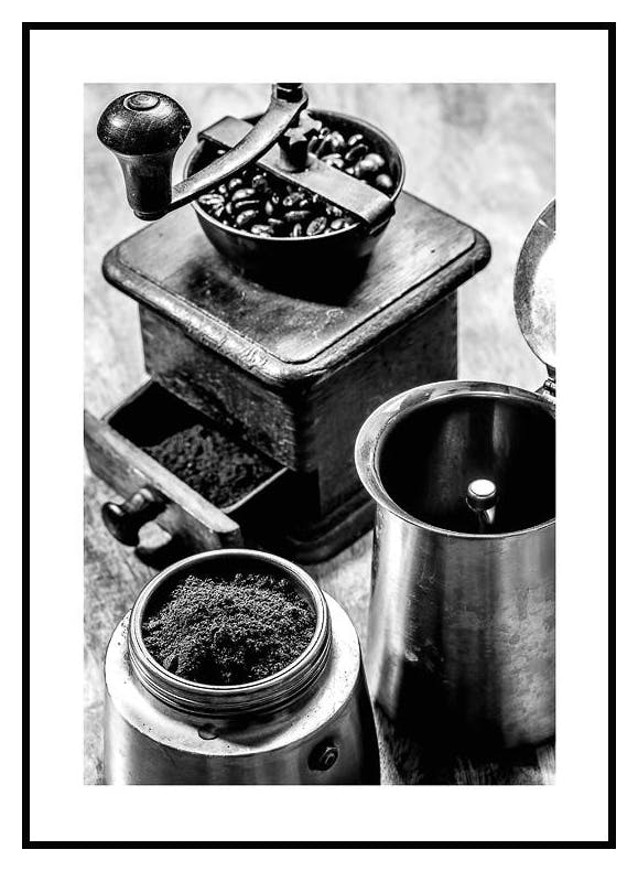 Coffee Poster - Koffie (21x30 cm) - Poster Store
