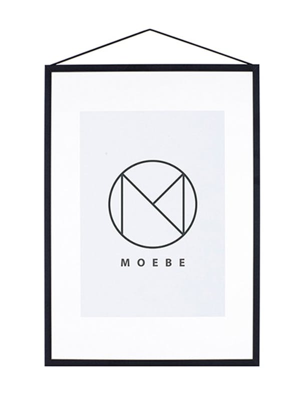 Cornice Moebe A3 alluminio (30x40 cm) - Poster Store