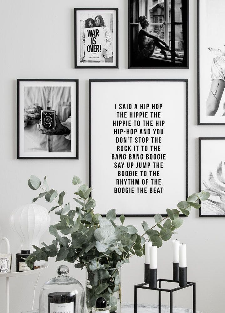 I said a hip hop Poster (21x30 cm) - Poster Store