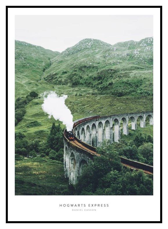 Magical Train Poster (30x40 cm) - Poster Store