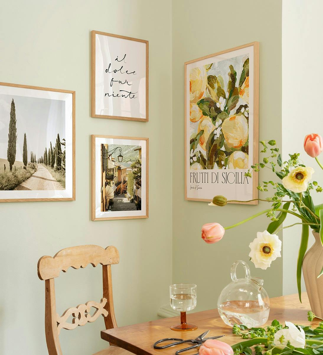 Sunny Summer Artworks gallery wall (ONE SIZE) - Poster Store