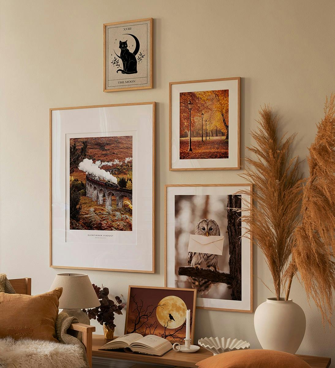 Halloween Harvest gallery wall (ONE SIZE) - Poster Store