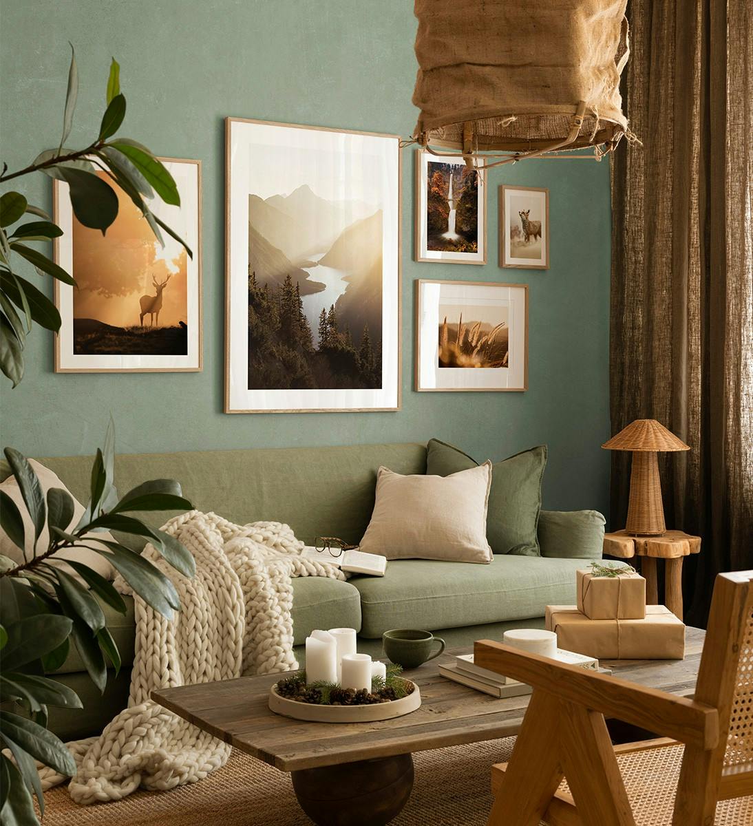 Inspiring nature galeria ścienna (ONE SIZE) - Poster Store
