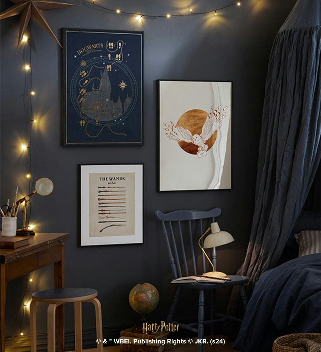Favourite wizard gallery wall (ONE SIZE) - Poster Store